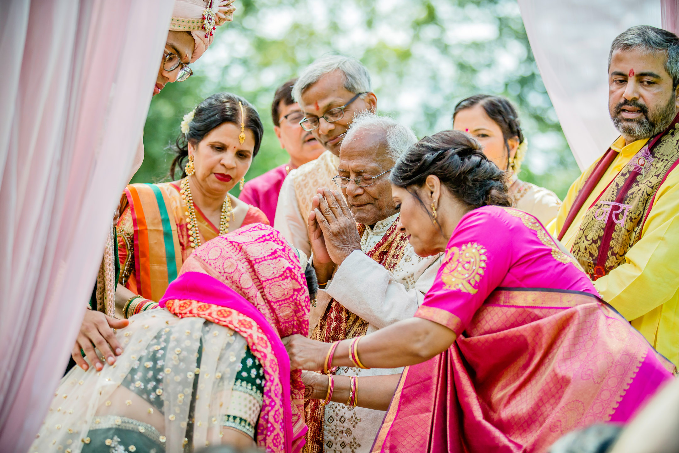 Des Moines Beach Park Indian Wedding by Seattle Wedding Photographer James Thomas Long Photography