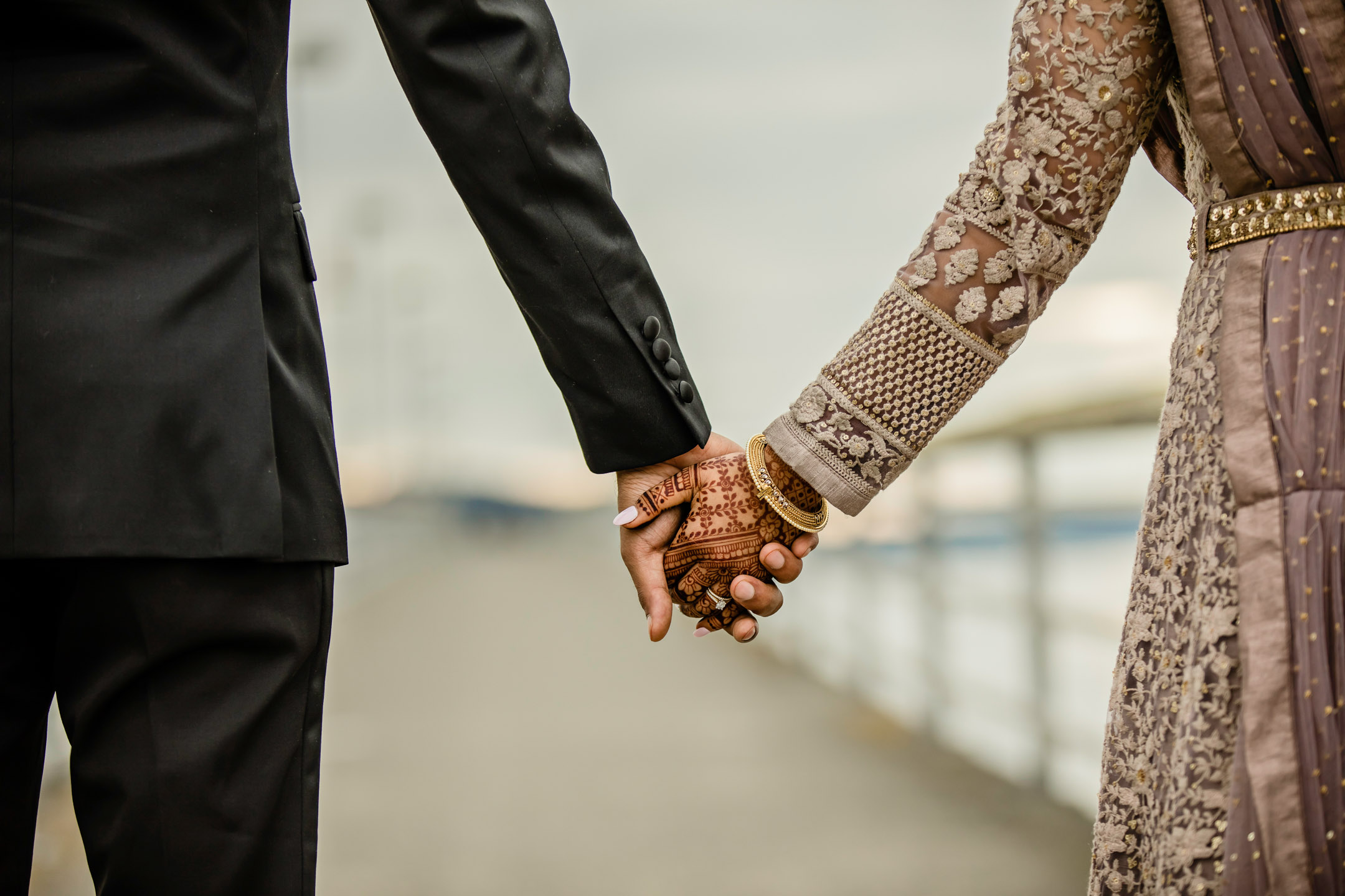 Des Moines Beach Park Indian Wedding by Seattle Wedding Photographer James Thomas Long Photography