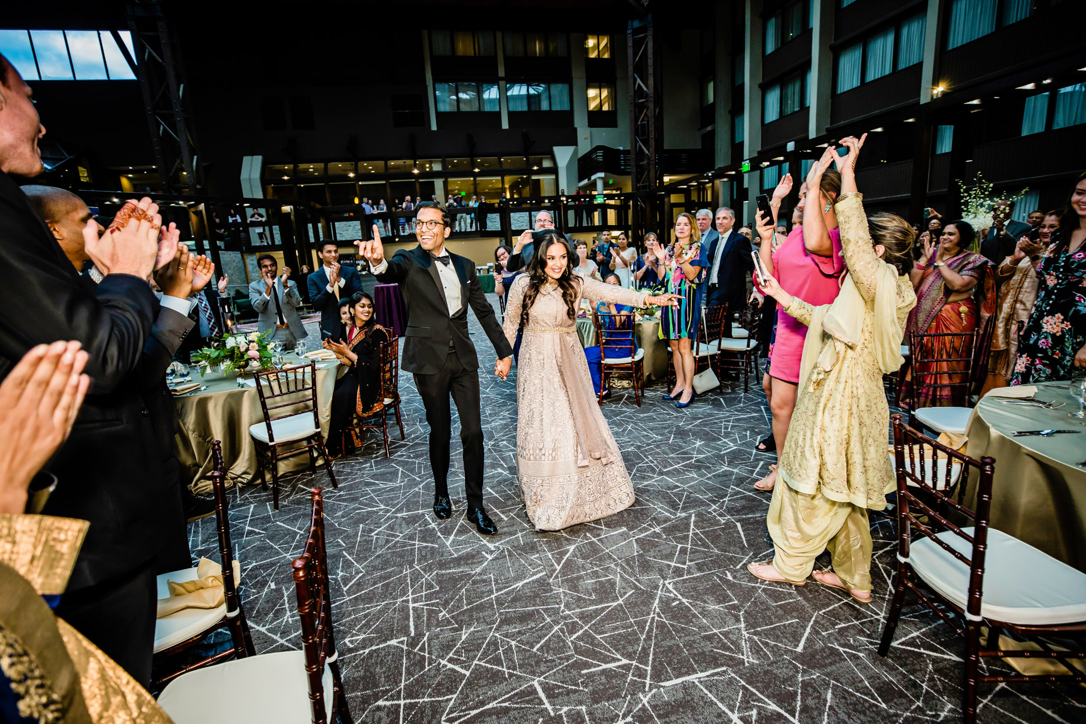 Des Moines Beach Park Indian Wedding by Seattle Wedding Photographer James Thomas Long Photography