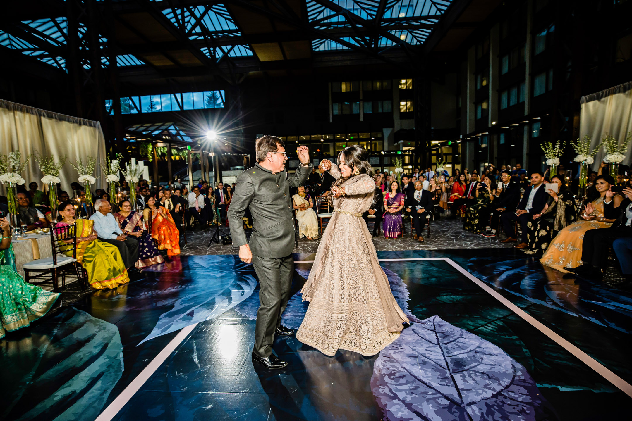 Des Moines Beach Park Indian Wedding by Seattle Wedding Photographer James Thomas Long Photography