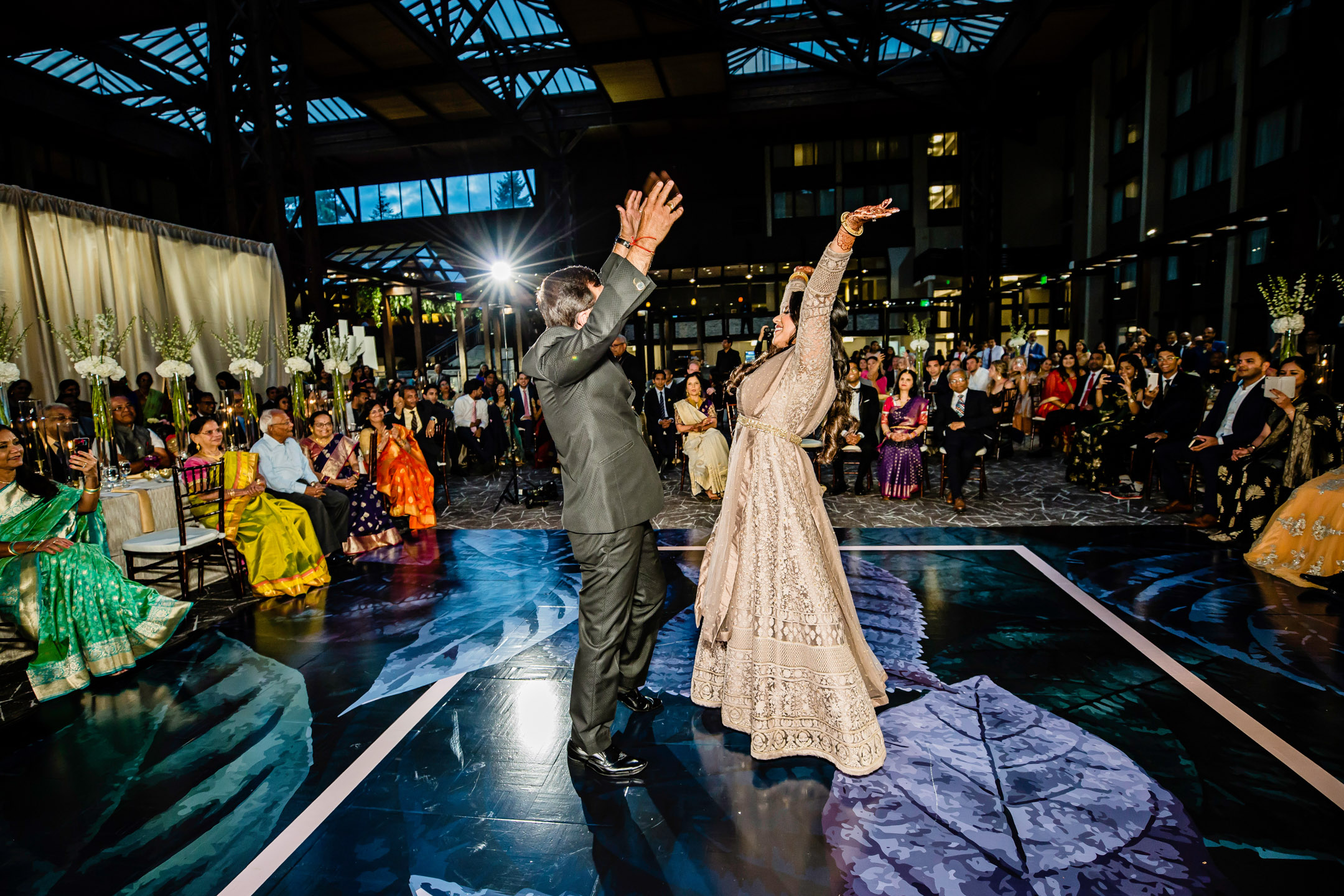 Des Moines Beach Park Indian Wedding by Seattle Wedding Photographer James Thomas Long Photography