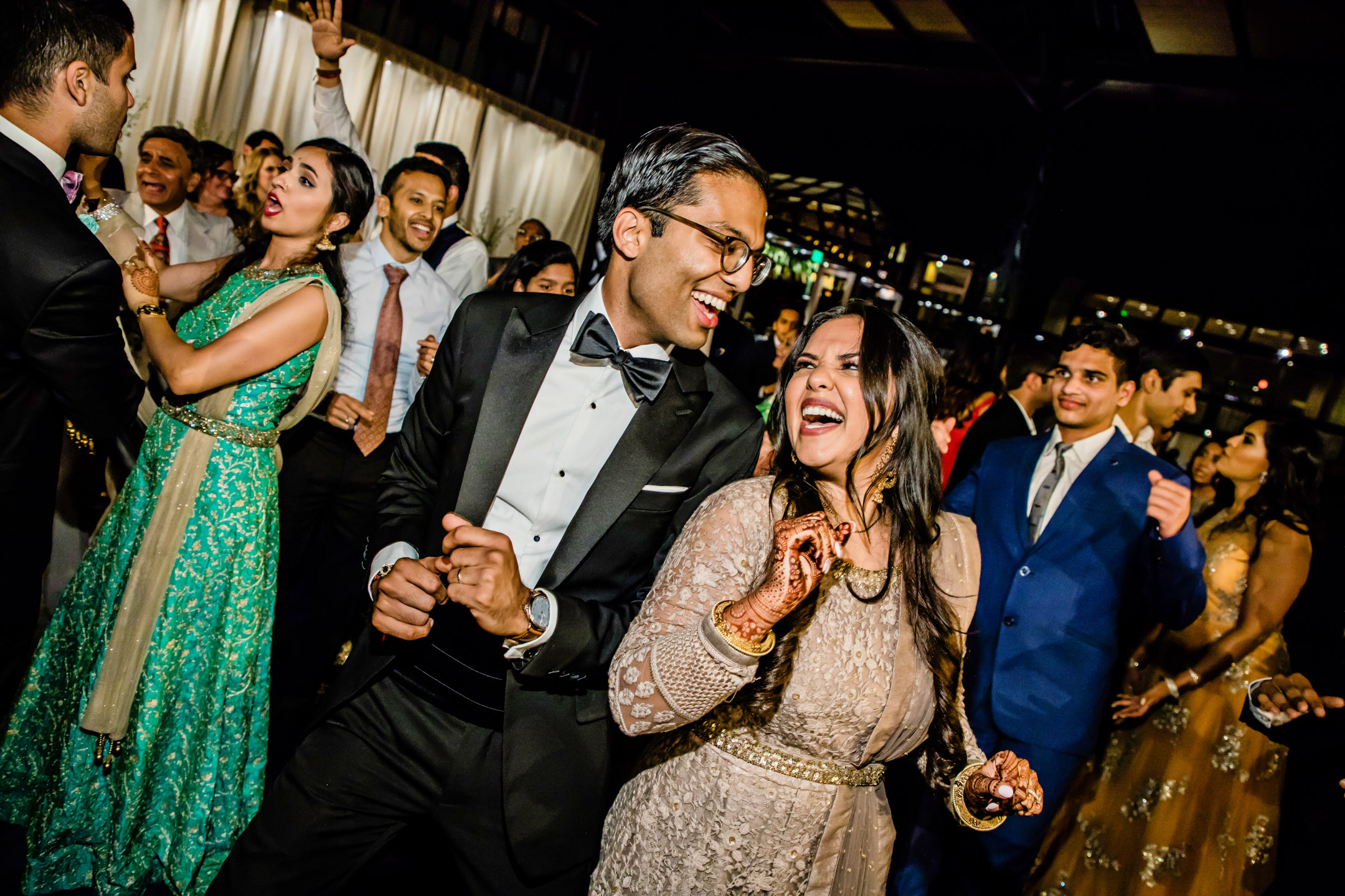 Des Moines Beach Park Indian Wedding by Seattle Wedding Photographer James Thomas Long Photography