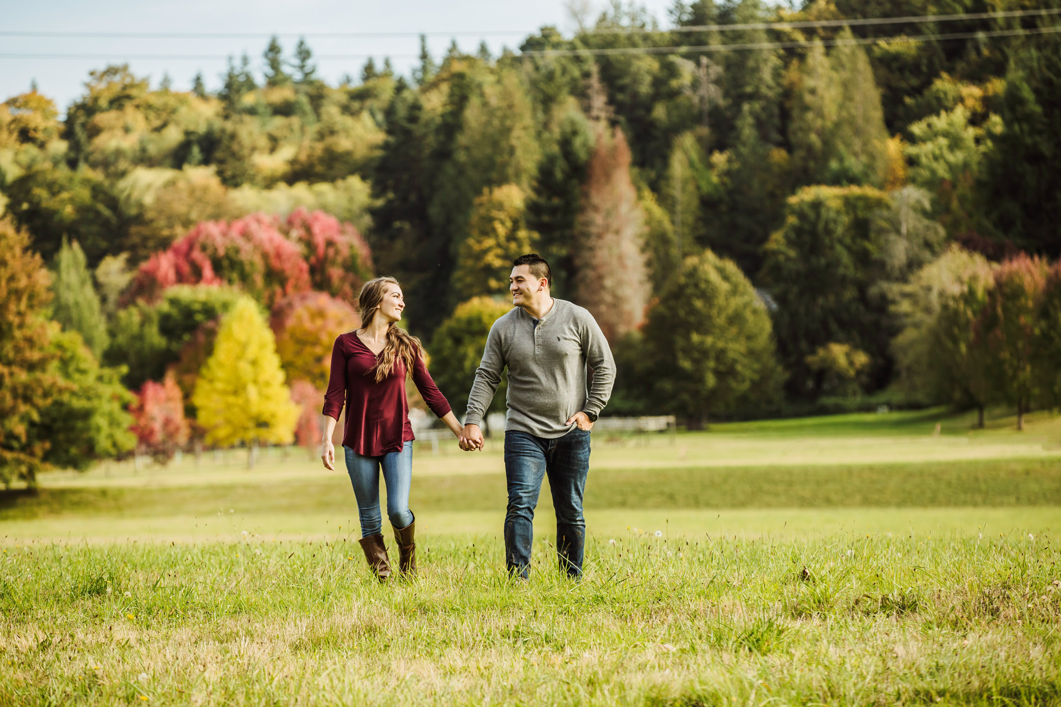 Adventure engagement session in the Cascade mountains by James Thomas Long Photography