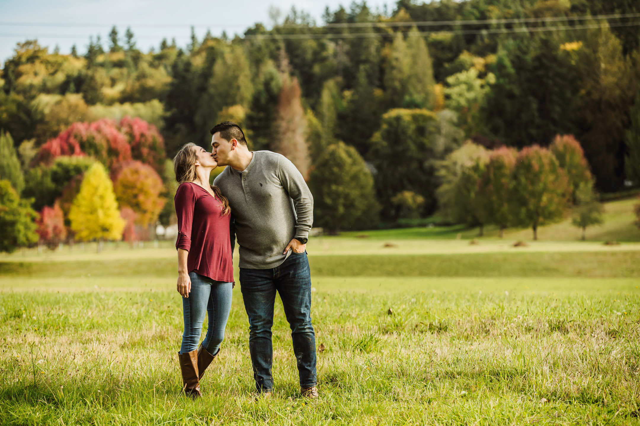 Adventure engagement session in the Cascade mountains by James Thomas Long Photography