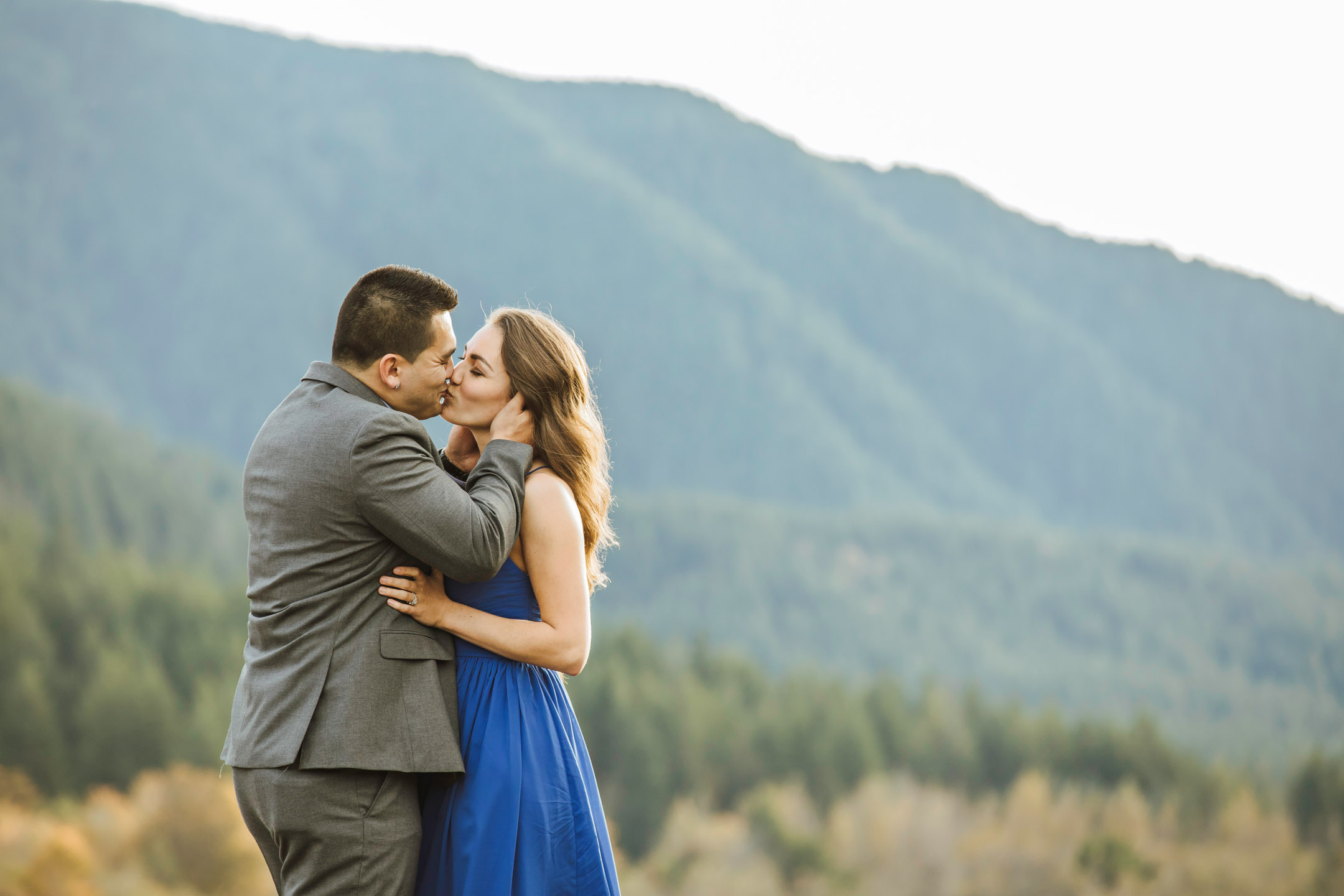 Adventure engagement session in the Cascade mountains by James Thomas Long Photography