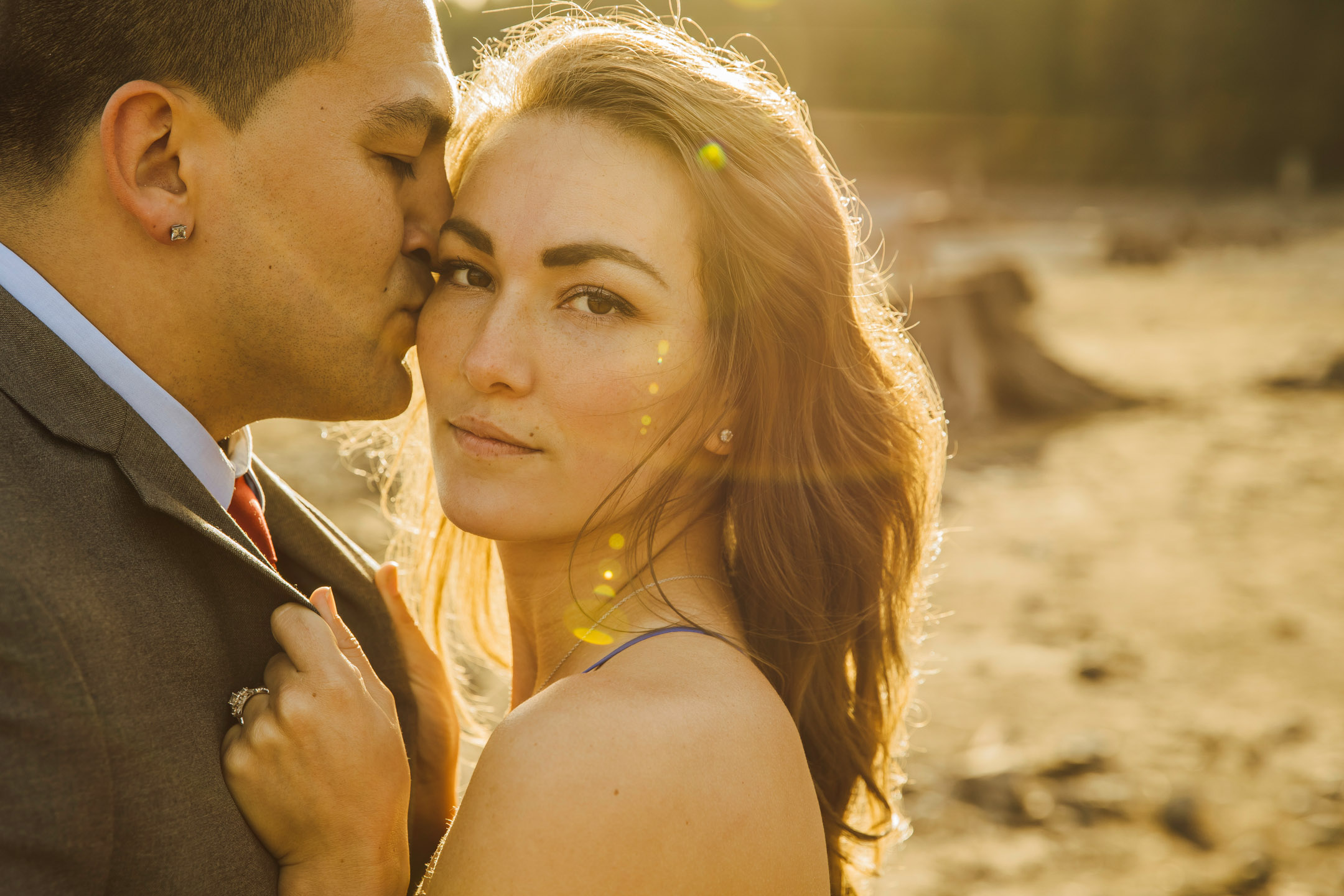 Adventure engagement session in the Cascade mountains by James Thomas Long Photography