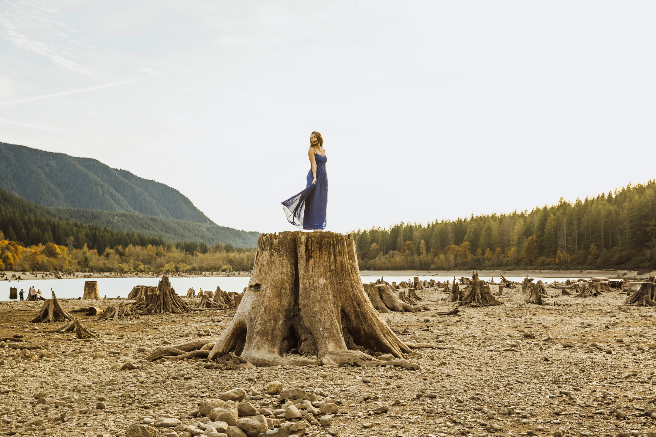 Adventure engagement session in the Cascade mountains by James Thomas Long Photography