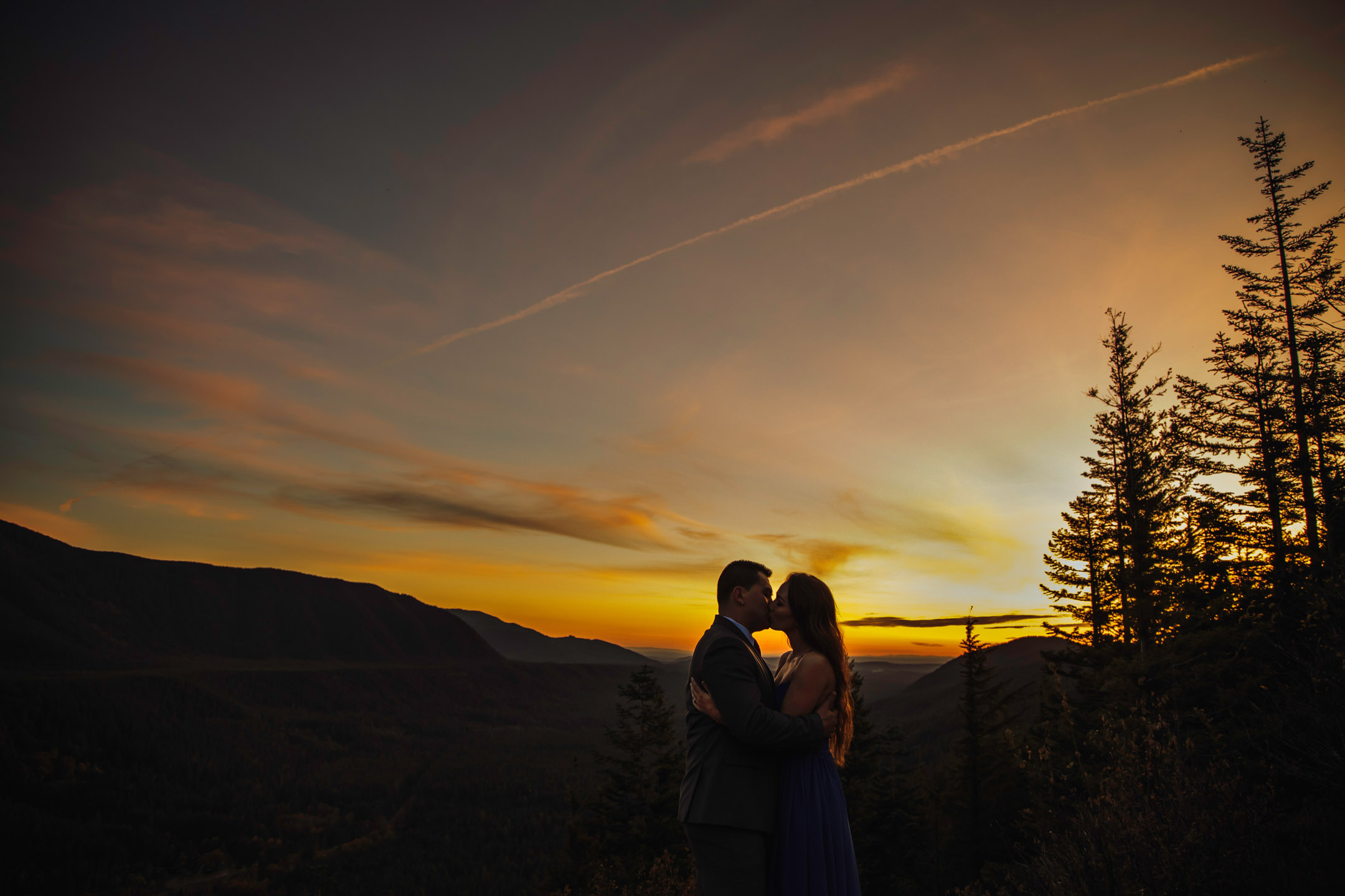 Adventure engagement session in the Cascade mountains by James Thomas Long Photography