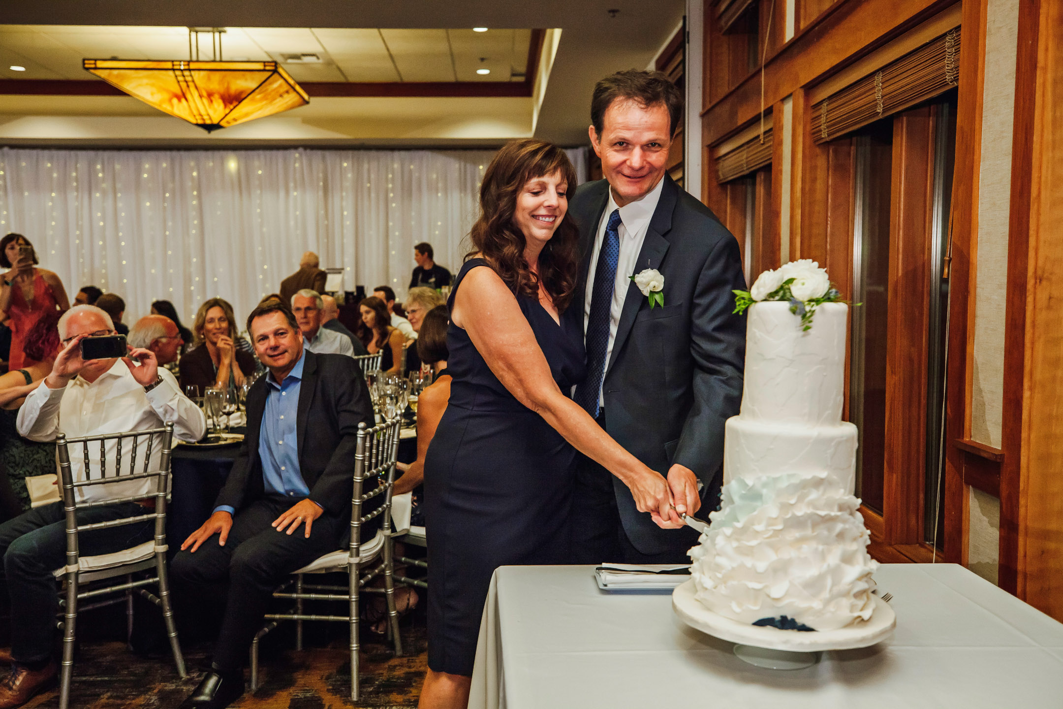 The Club at Snoqualmie Ridge wedding by James Thomas Long Photography