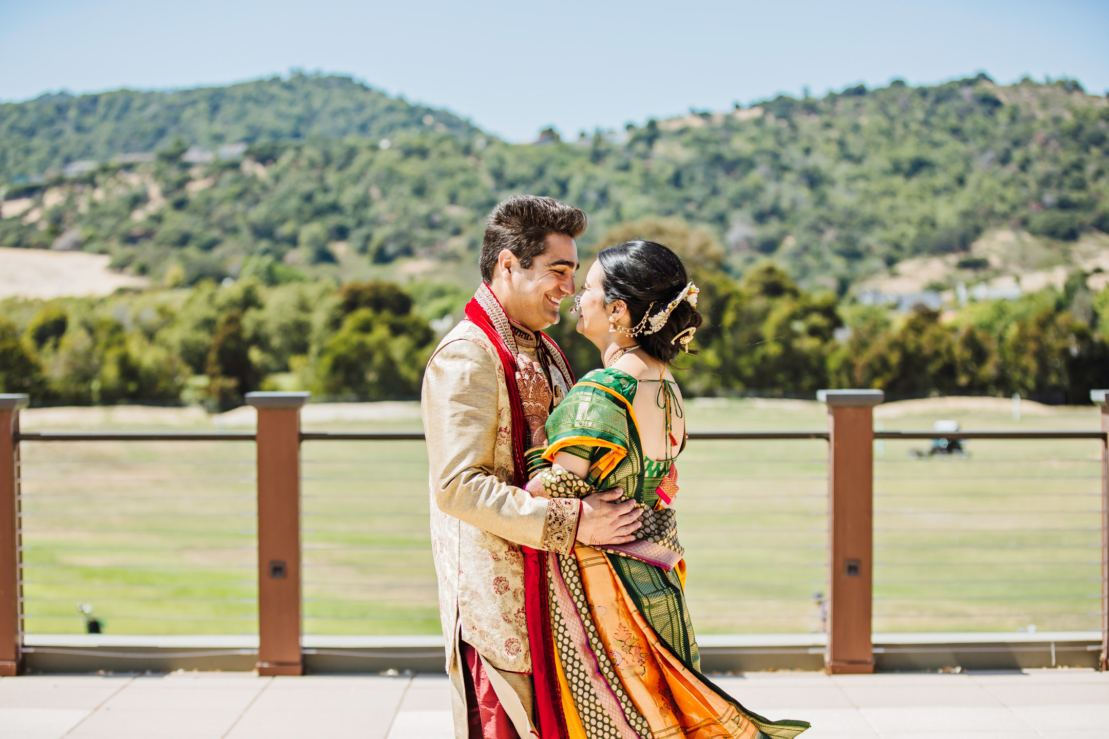 Peacock Gap San Rafael Hindu fusion wedding by James Thomas Long Photography