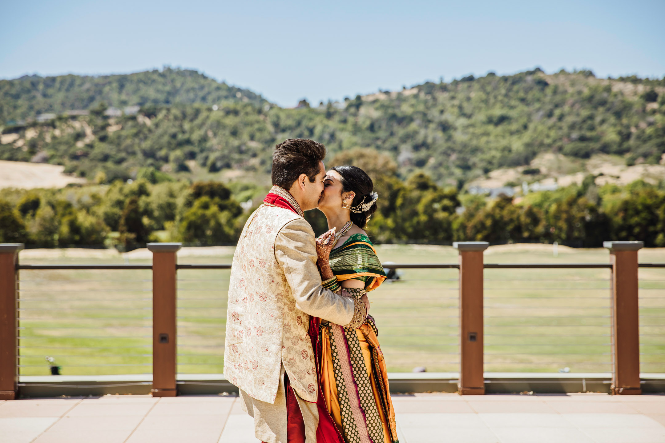 Peacock Gap San Rafael Hindu fusion wedding by James Thomas Long Photography