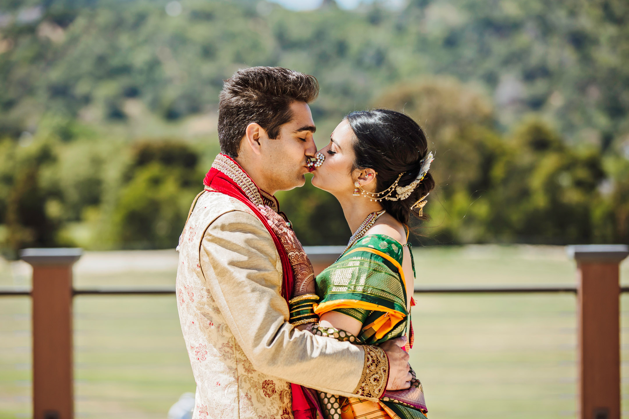 Peacock Gap San Rafael Hindu fusion wedding by James Thomas Long Photography