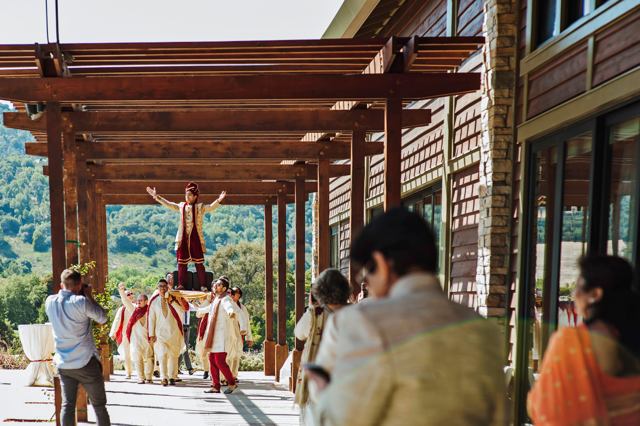 Peacock Gap San Rafael Hindu fusion wedding by James Thomas Long Photography