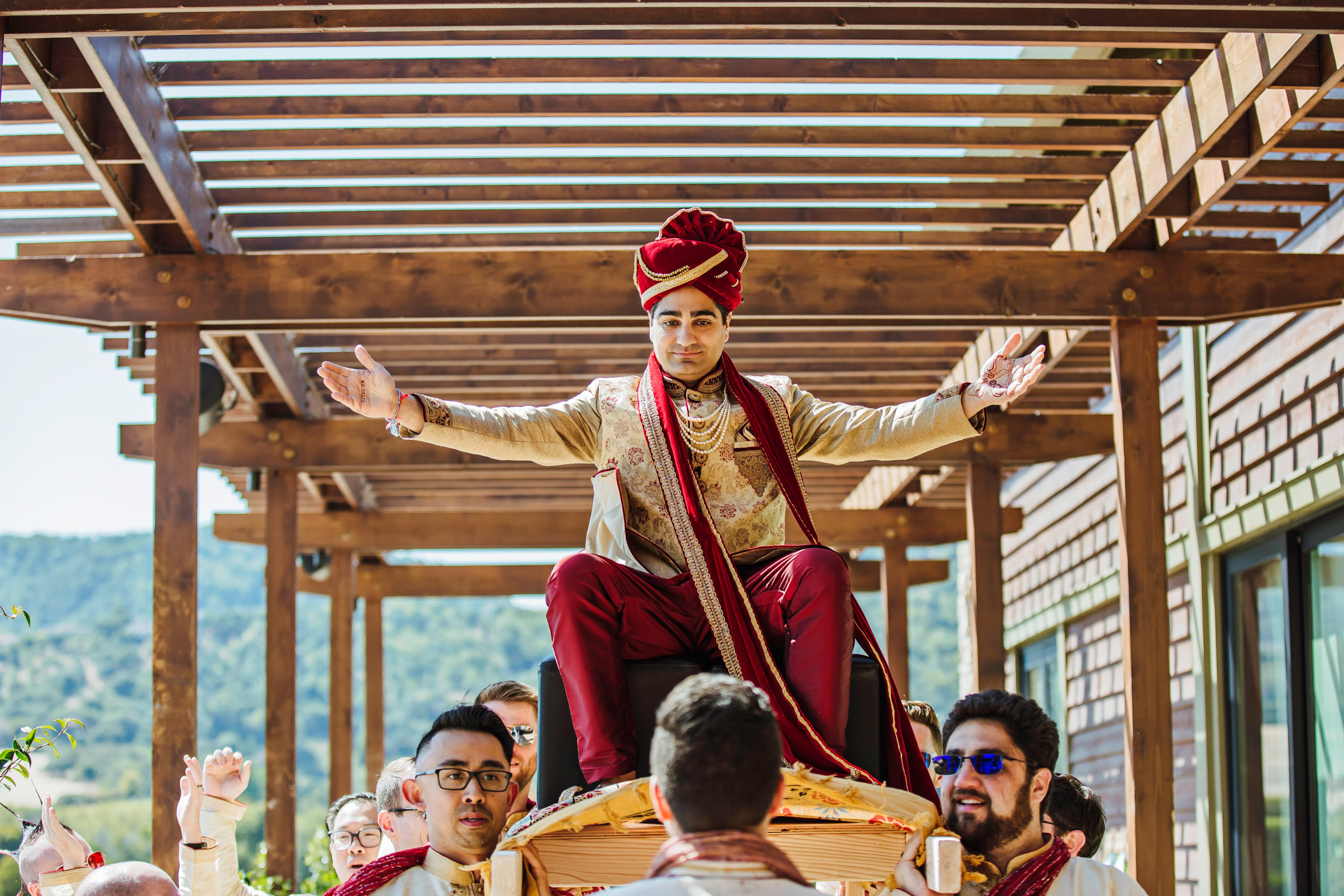 Peacock Gap San Rafael Hindu fusion wedding by James Thomas Long Photography