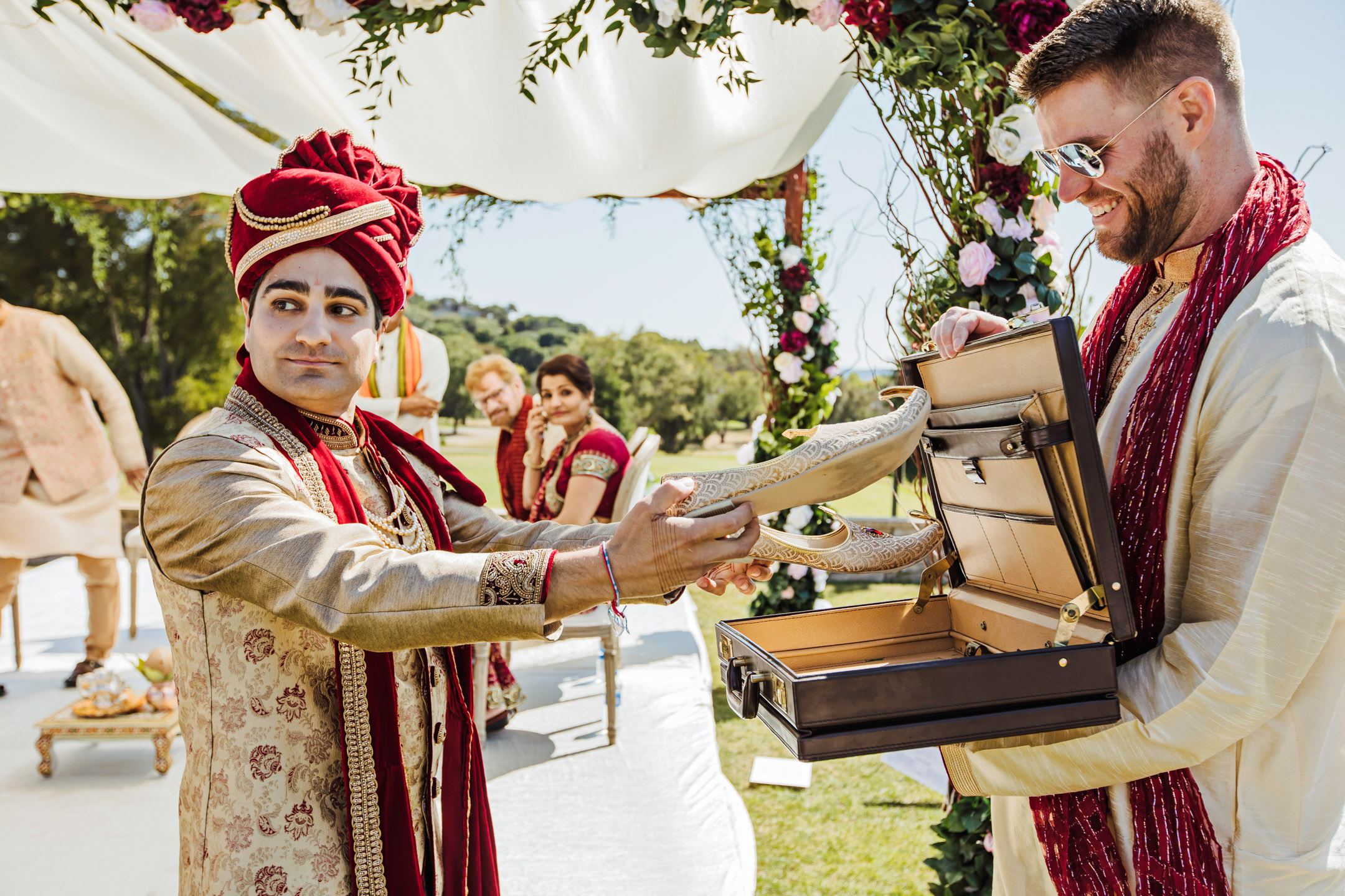 Peacock Gap San Rafael Hindu fusion wedding by James Thomas Long Photography