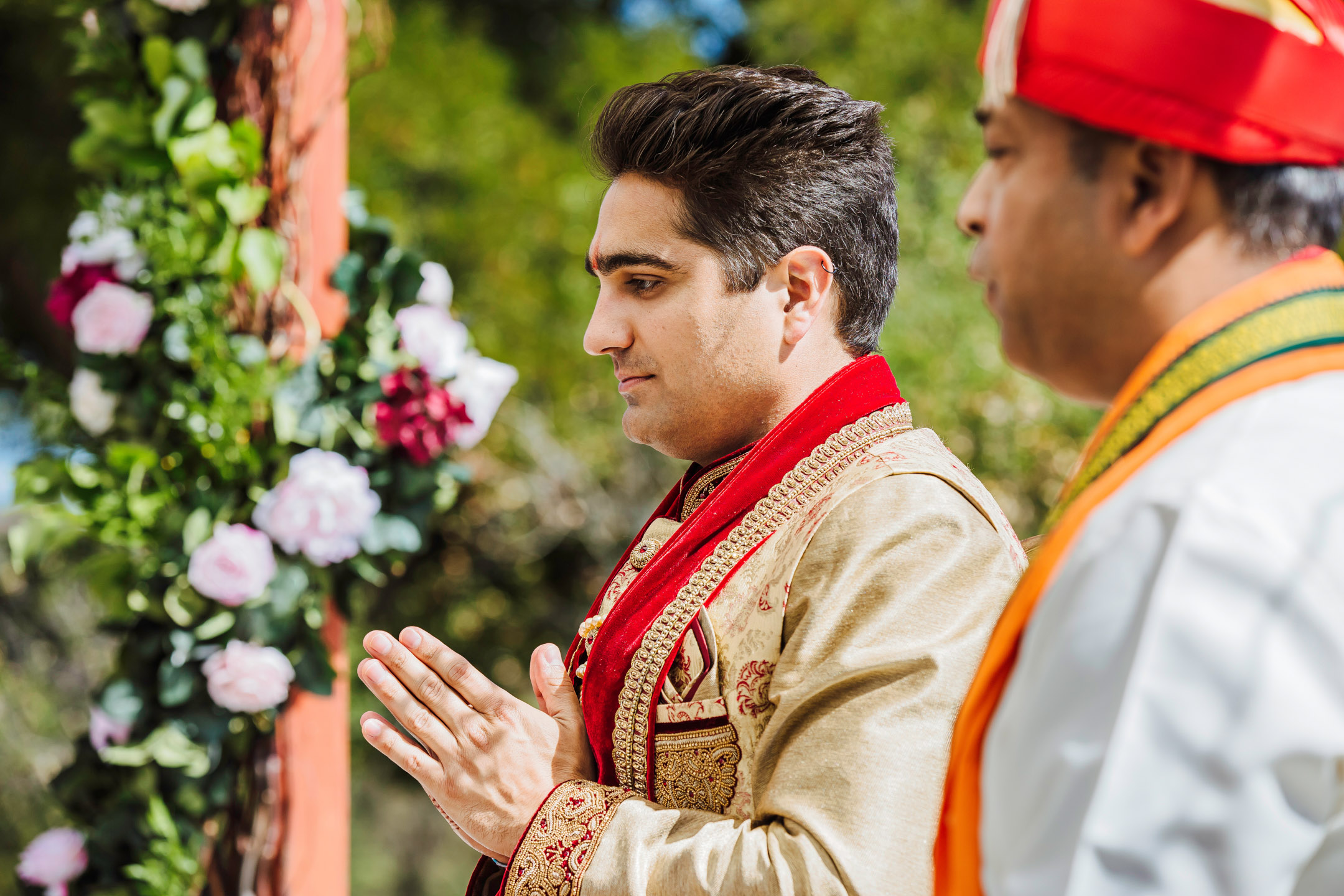 Peacock Gap San Rafael Hindu fusion wedding by James Thomas Long Photography