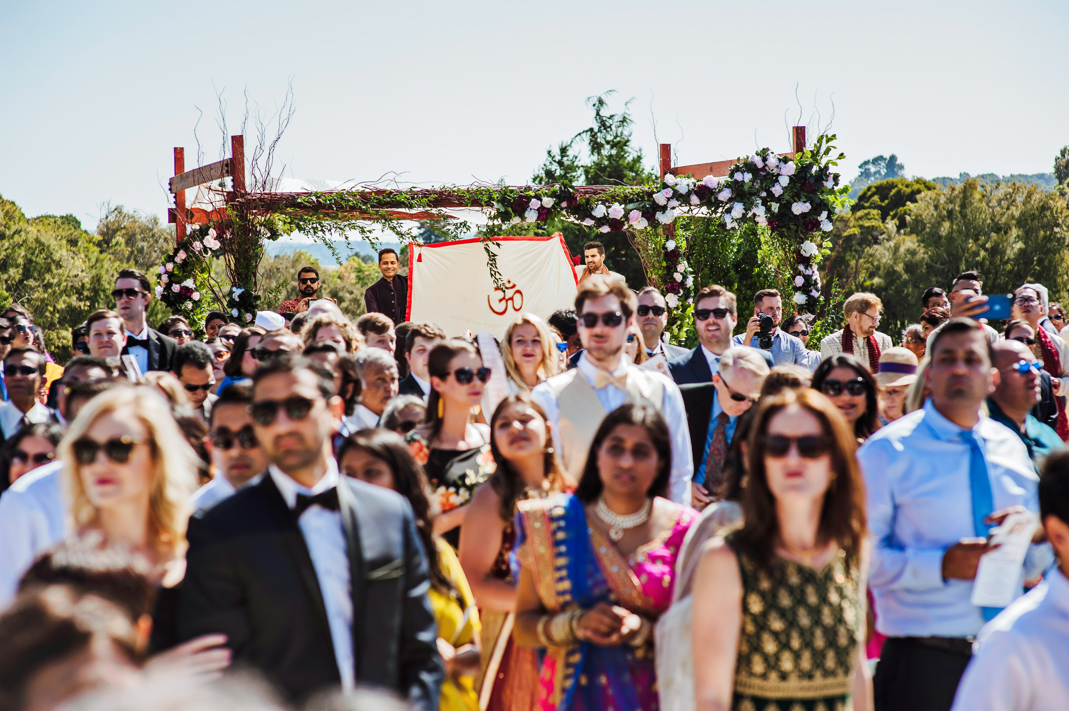 Peacock Gap San Rafael Hindu fusion wedding by James Thomas Long Photography