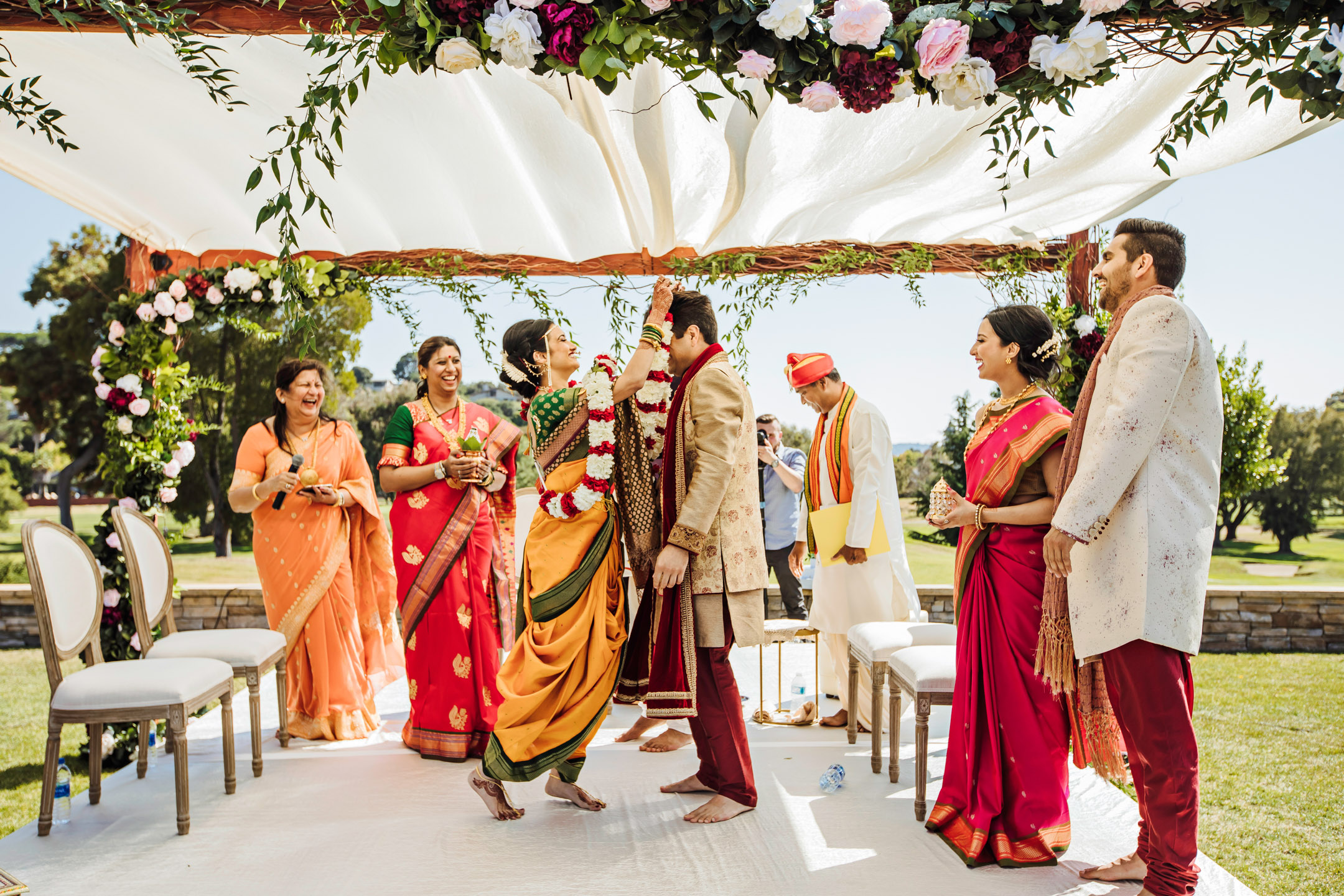 Peacock Gap San Rafael Hindu fusion wedding by James Thomas Long Photography