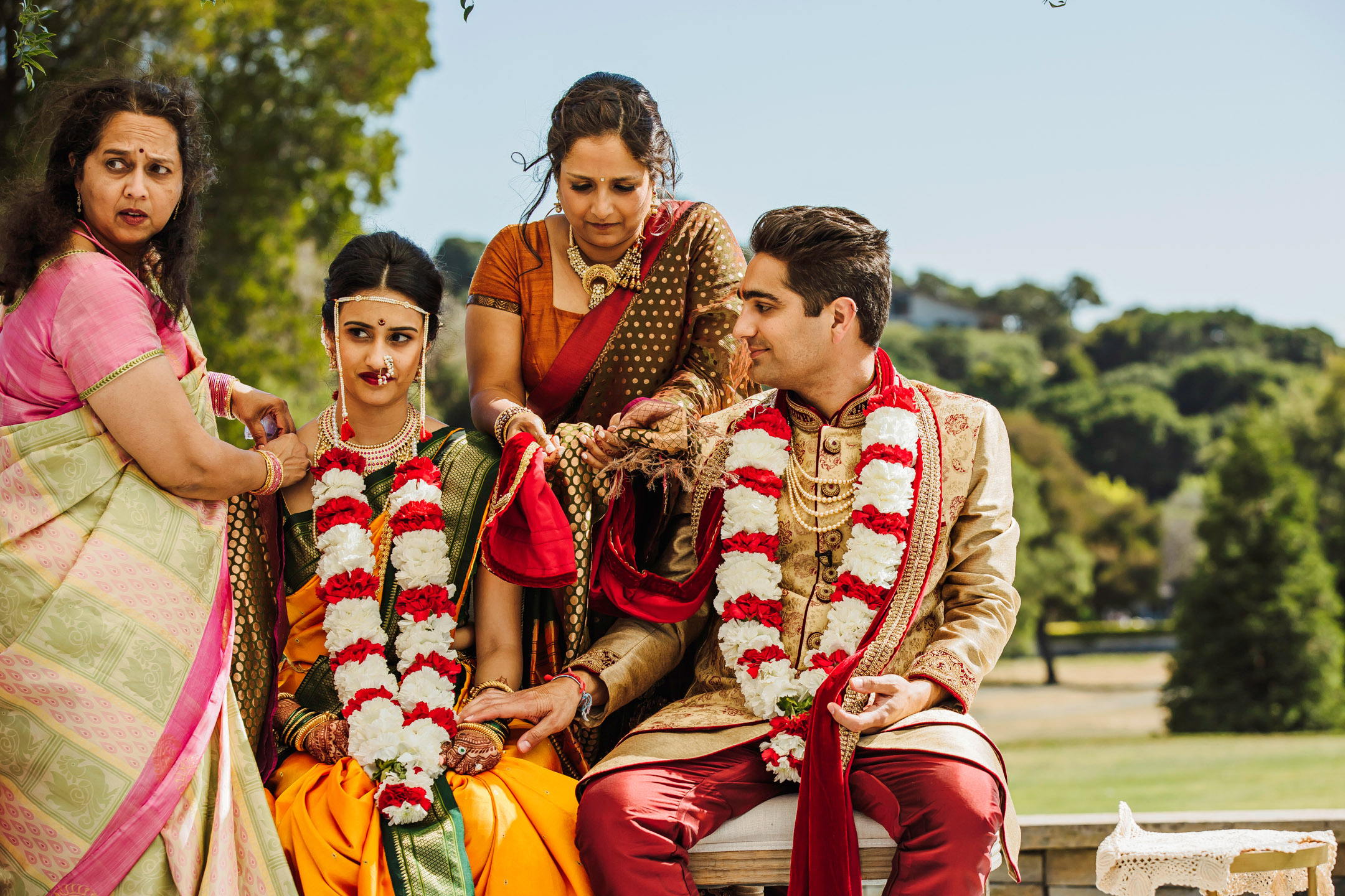 Peacock Gap San Rafael Hindu fusion wedding by James Thomas Long Photography