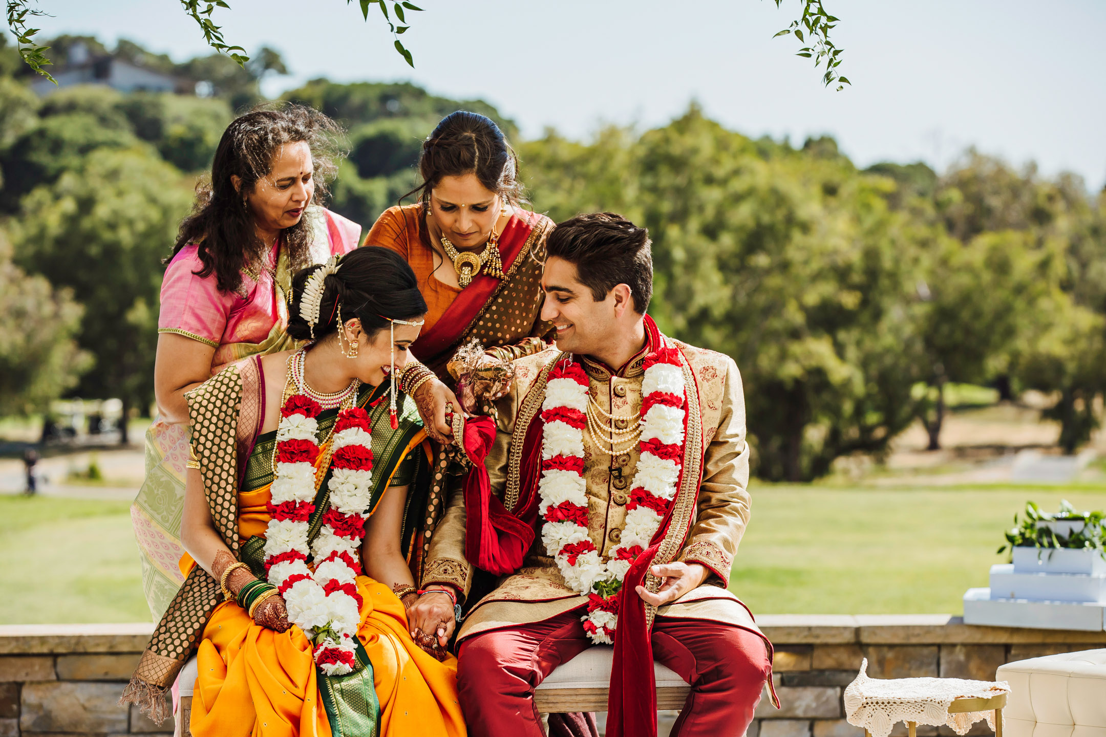 Peacock Gap San Rafael Hindu fusion wedding by James Thomas Long Photography