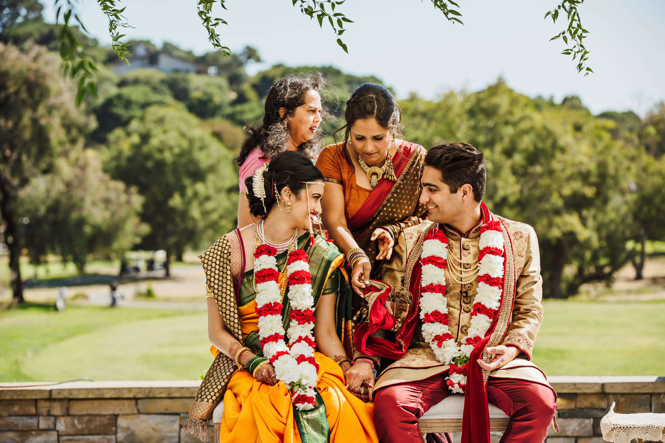 Peacock Gap San Rafael Hindu fusion wedding by James Thomas Long Photography