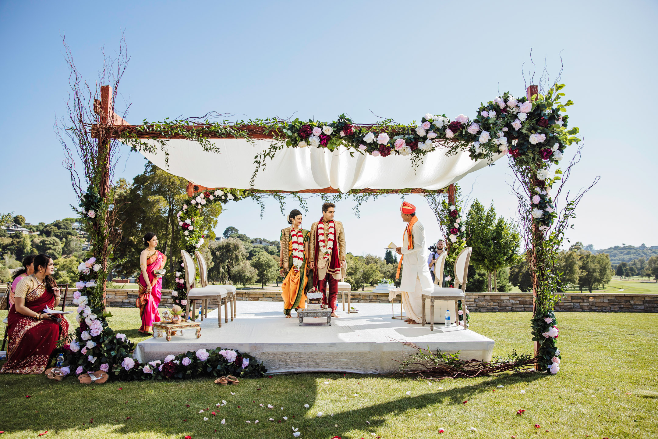 Peacock Gap San Rafael Hindu fusion wedding by James Thomas Long Photography