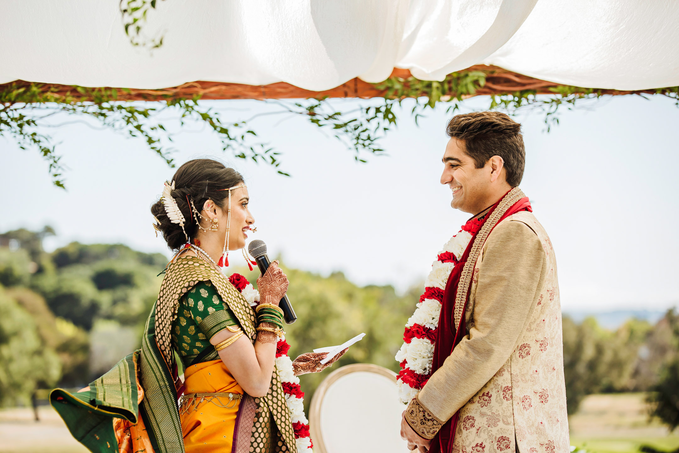 Peacock Gap San Rafael Hindu fusion wedding by James Thomas Long Photography