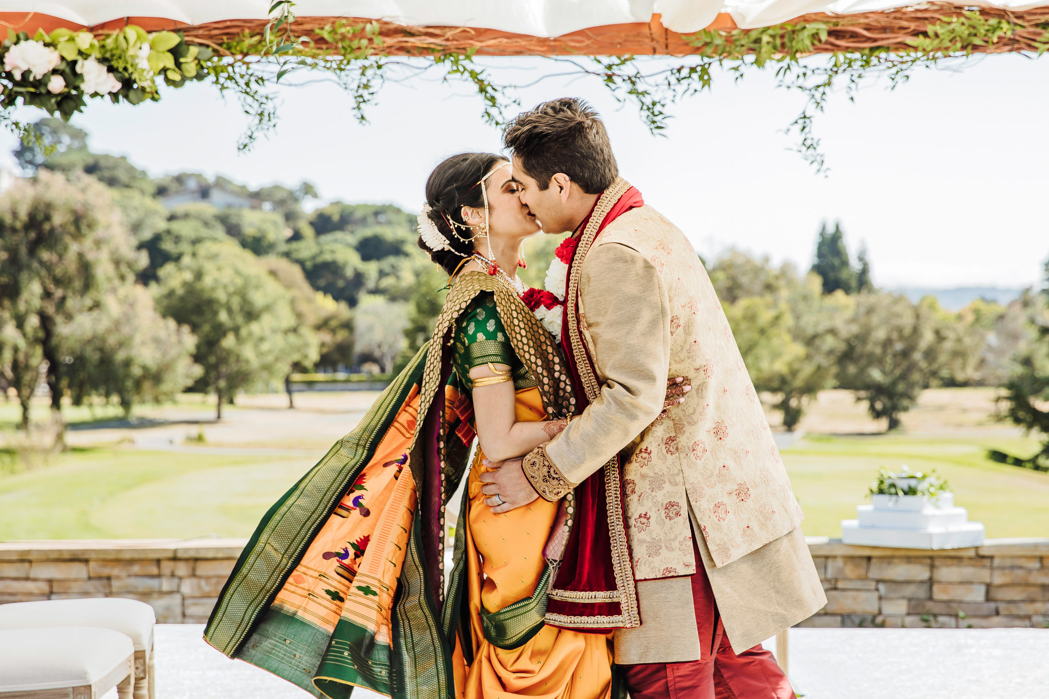 Peacock Gap San Rafael Hindu fusion wedding by James Thomas Long Photography