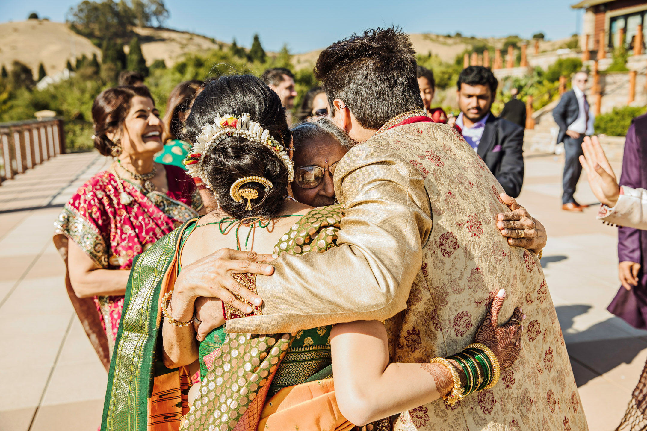 Peacock Gap San Rafael Hindu fusion wedding by James Thomas Long Photography