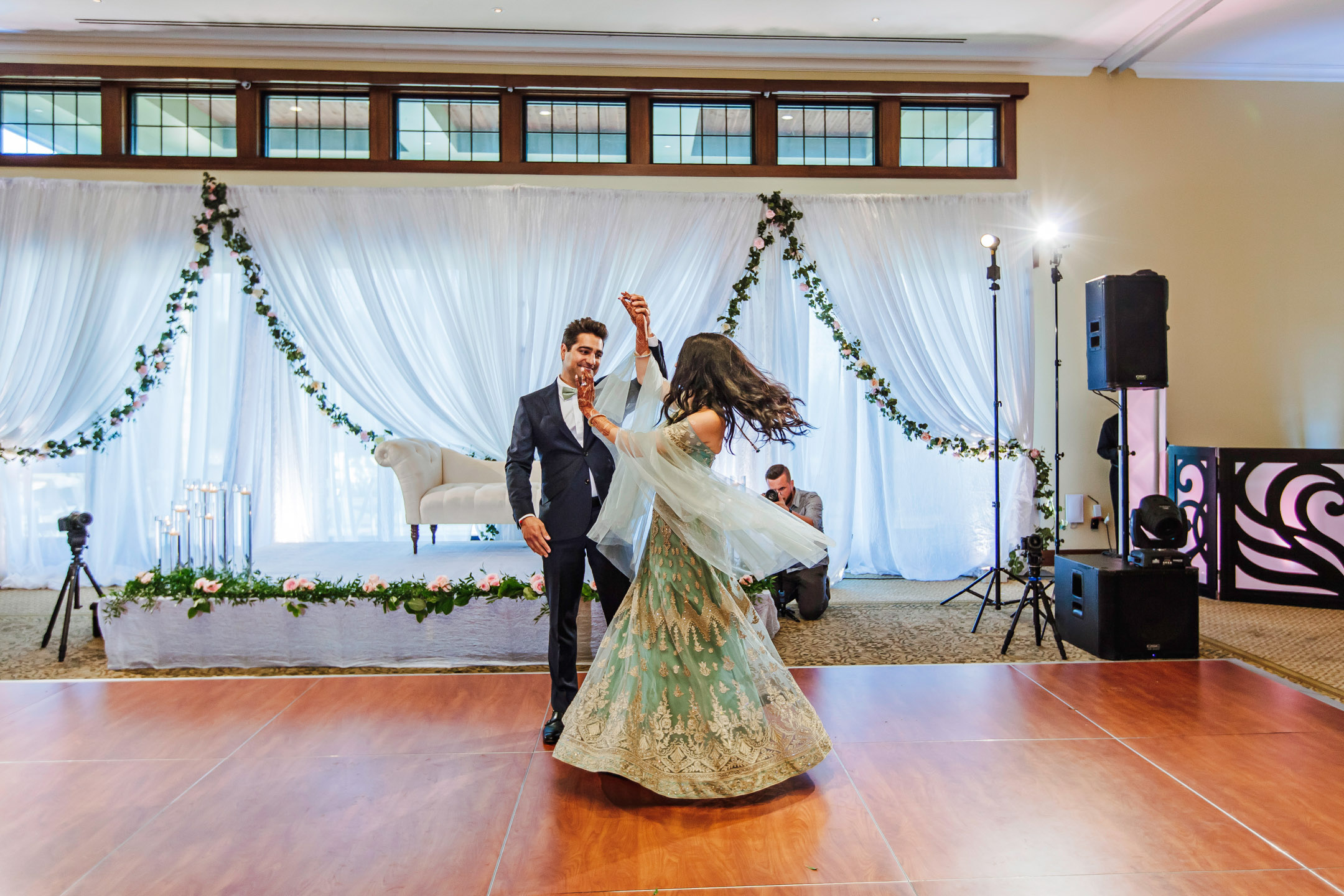 Peacock Gap San Rafael Hindu fusion wedding by James Thomas Long Photography