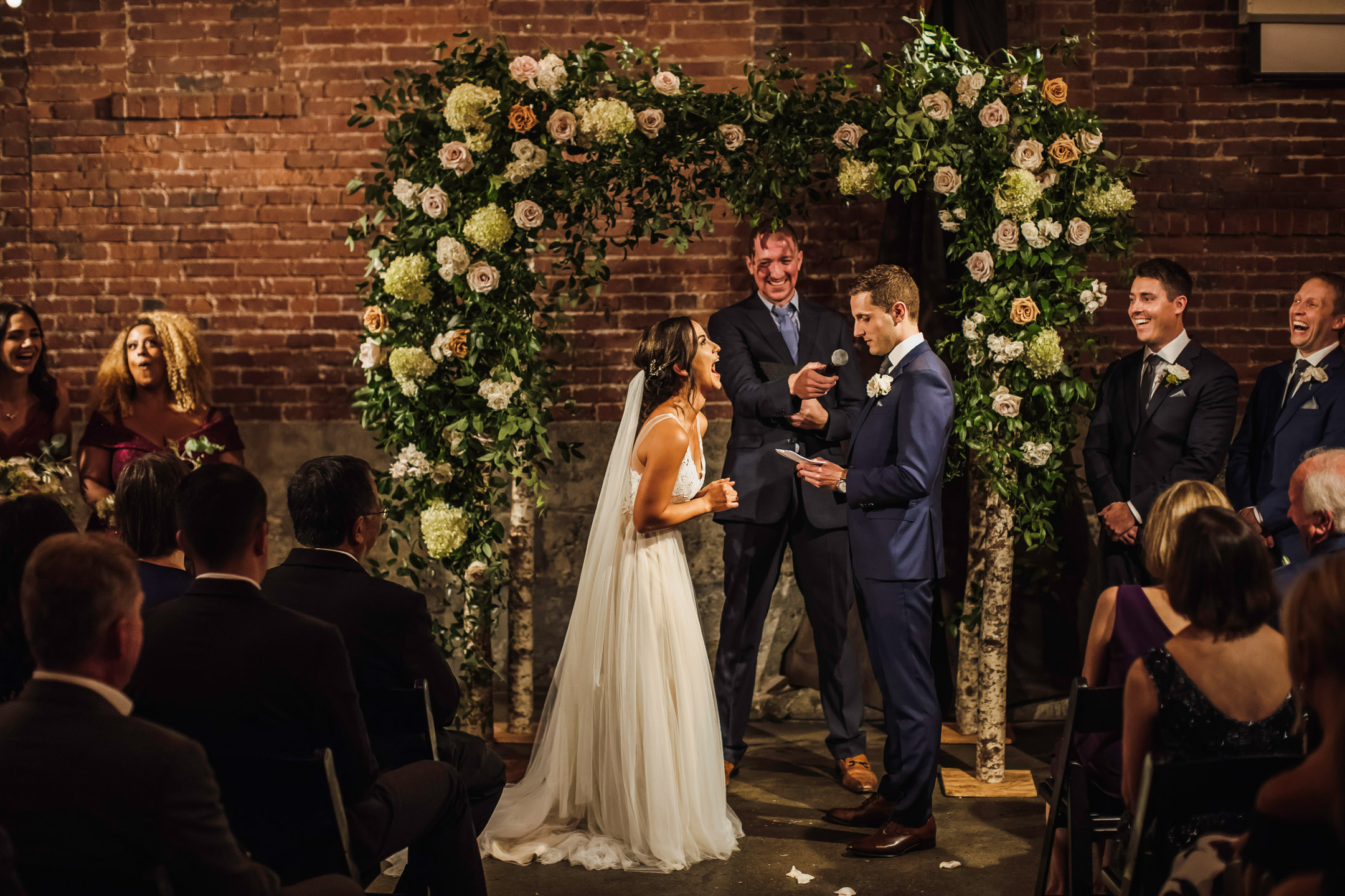 Melrose Market Studios Seattle wedding by James Thomas Long Photography