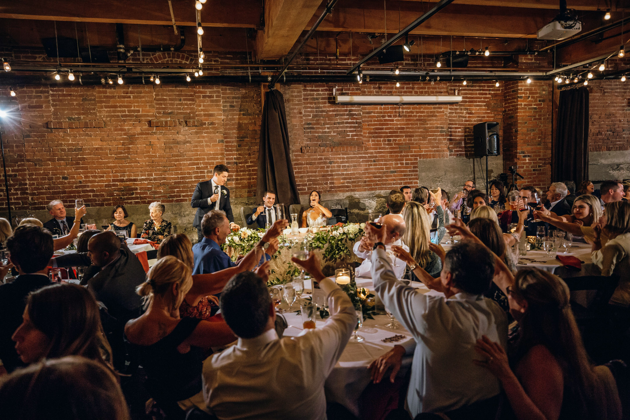 Melrose Market Studios Seattle wedding by James Thomas Long Photography