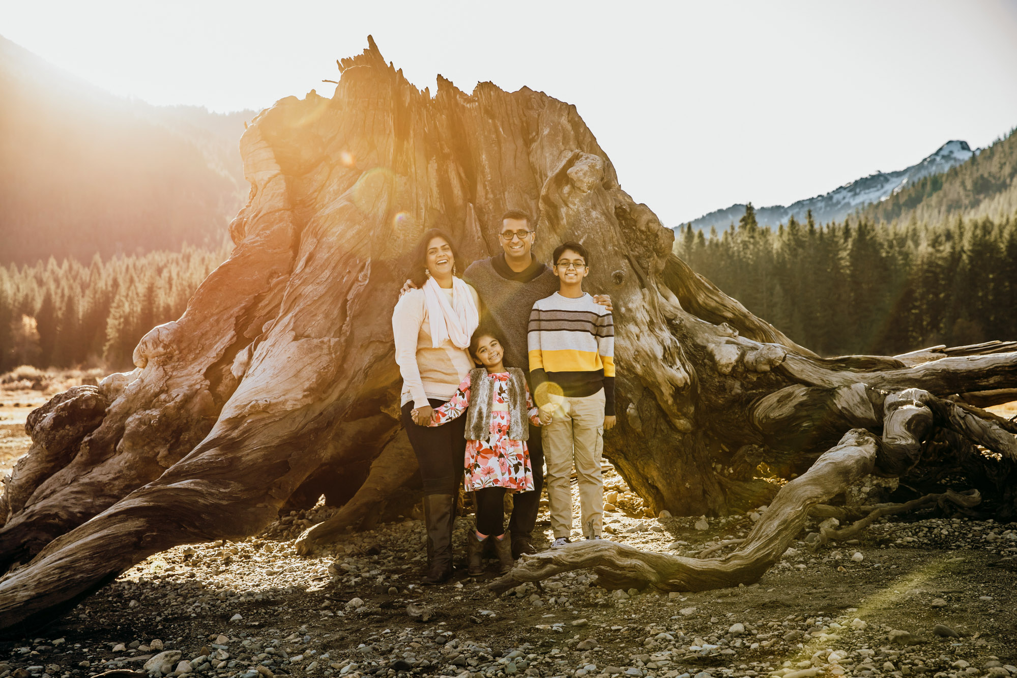 Snoqualmie Pass Family Photography Session at Lake Keechelus by James Thomas Long Photography