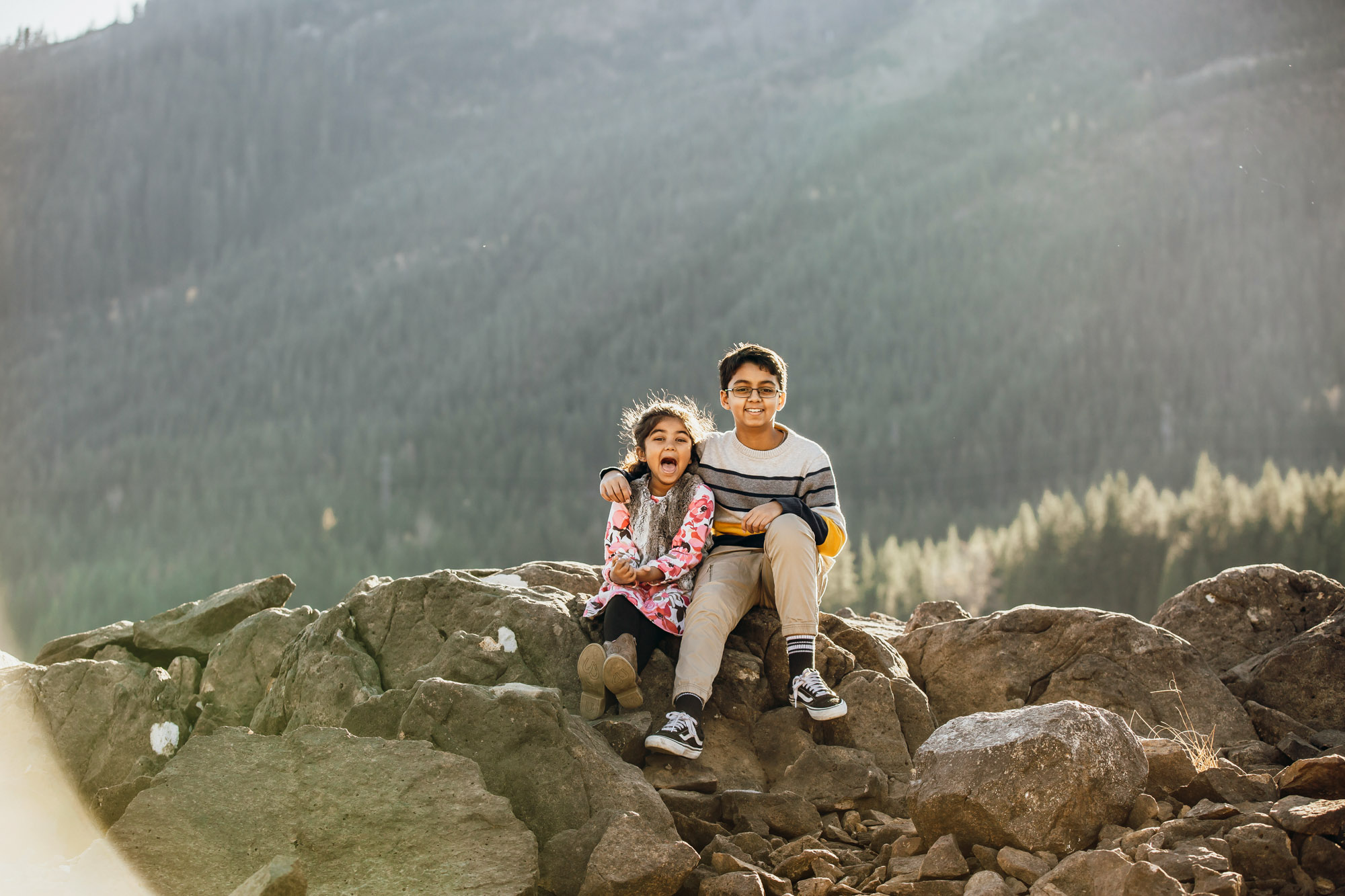 Snoqualmie Pass Family Photography Session at Lake Keechelus by James Thomas Long Photography