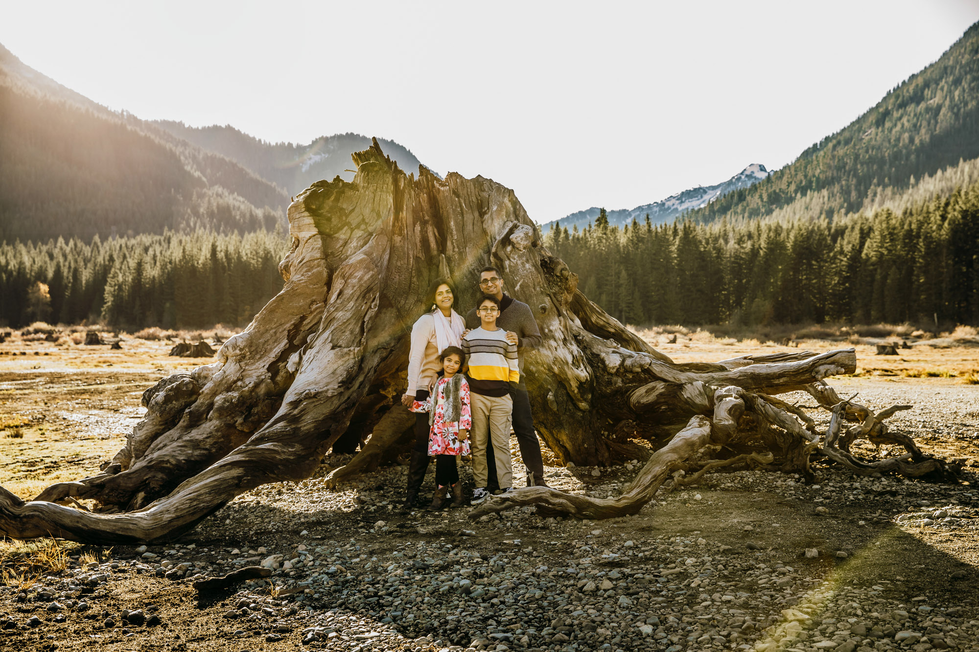 Snoqualmie Pass Family Photography Session at Lake Keechelus by James Thomas Long Photography