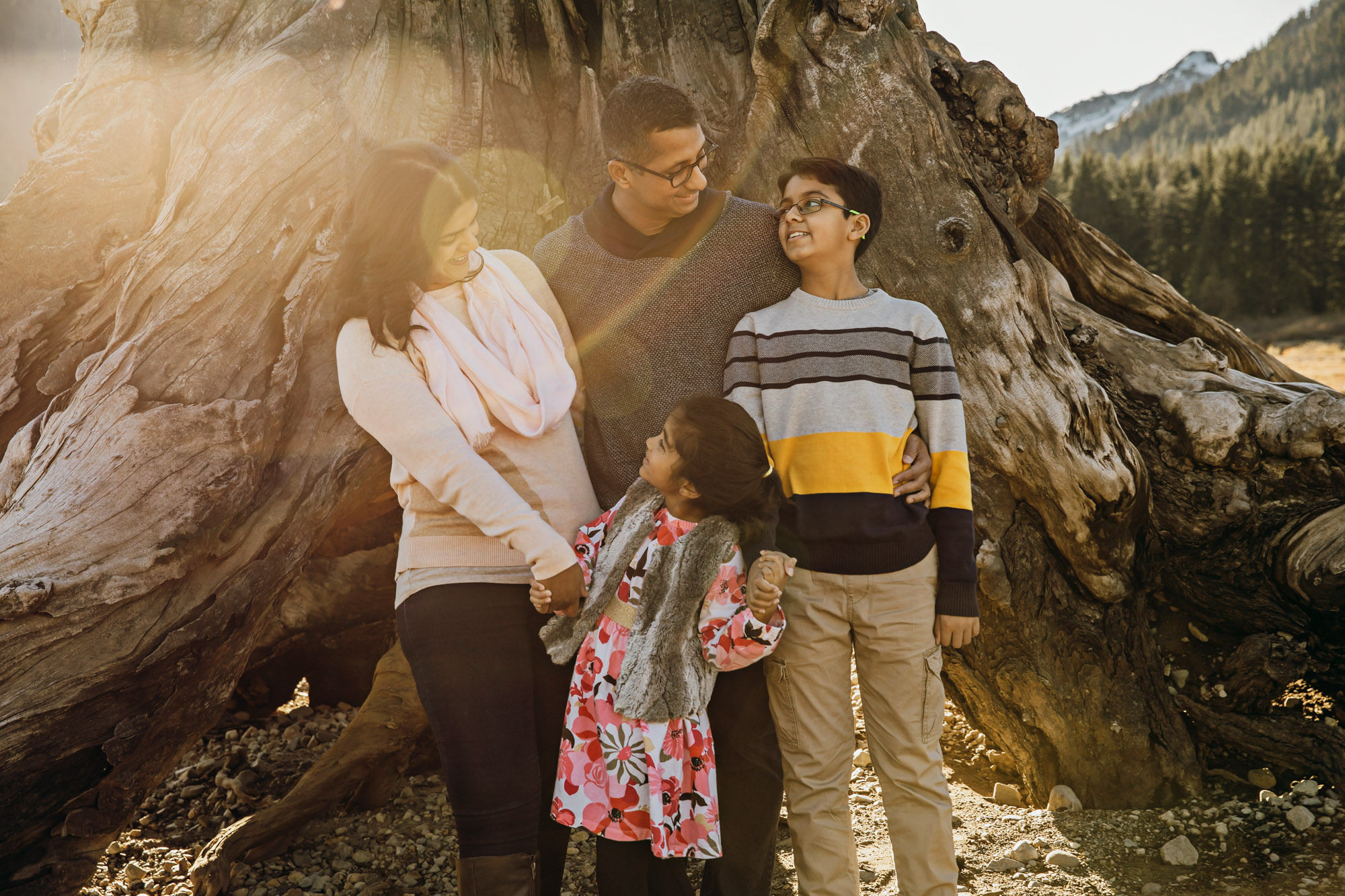 Snoqualmie Pass Family Photography Session at Lake Keechelus by James Thomas Long Photography