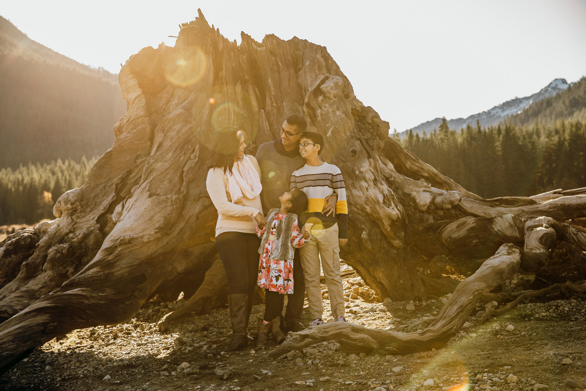 Snoqualmie Pass Family Photography Session at Lake Keechelus by James Thomas Long Photography