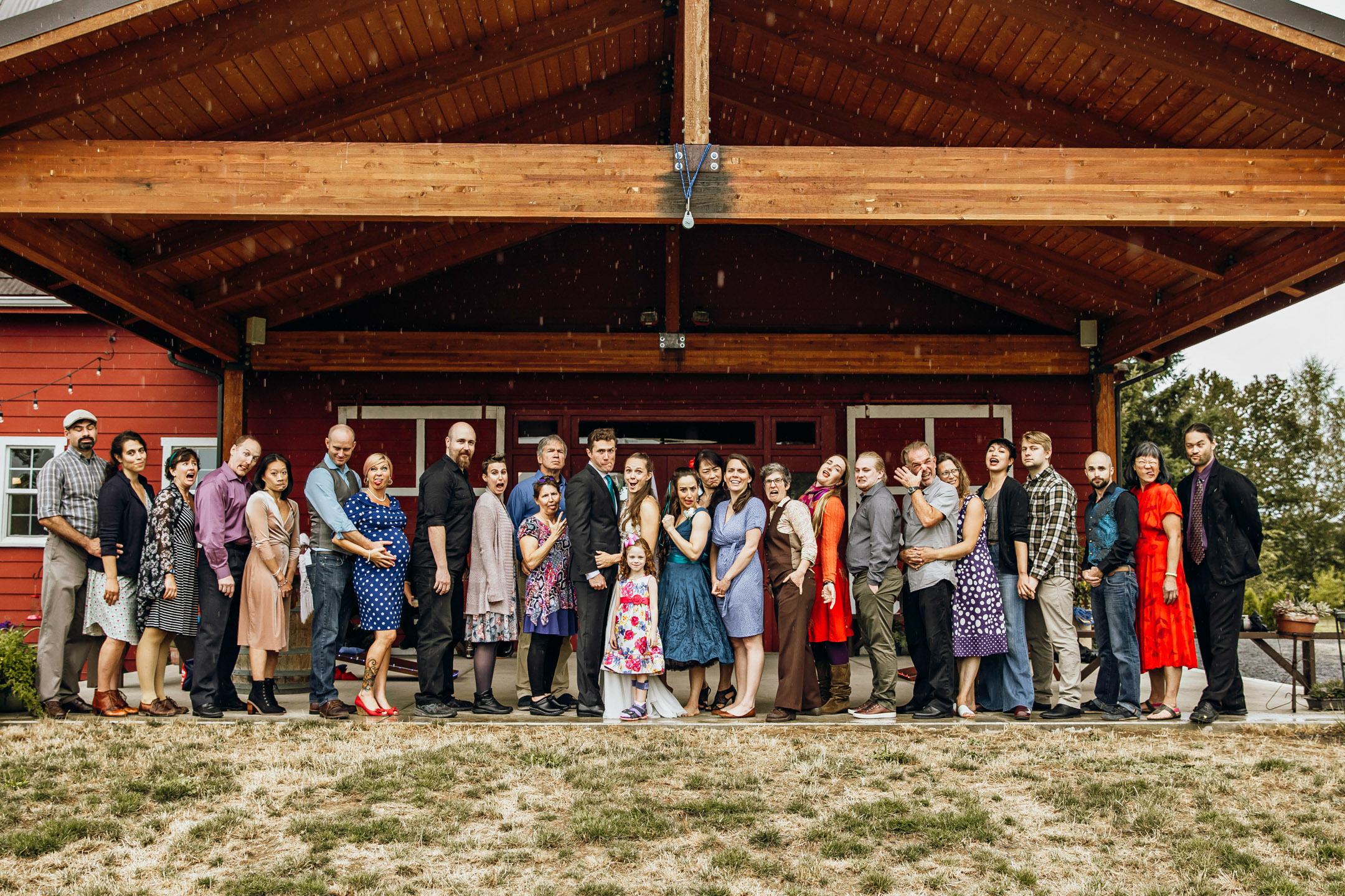 Red Barn Studios Chehalis WA wedding by James Thomas Long Photography