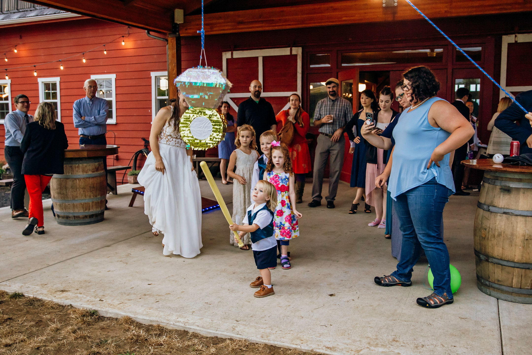 Red Barn Studios Chehalis WA wedding by James Thomas Long Photography