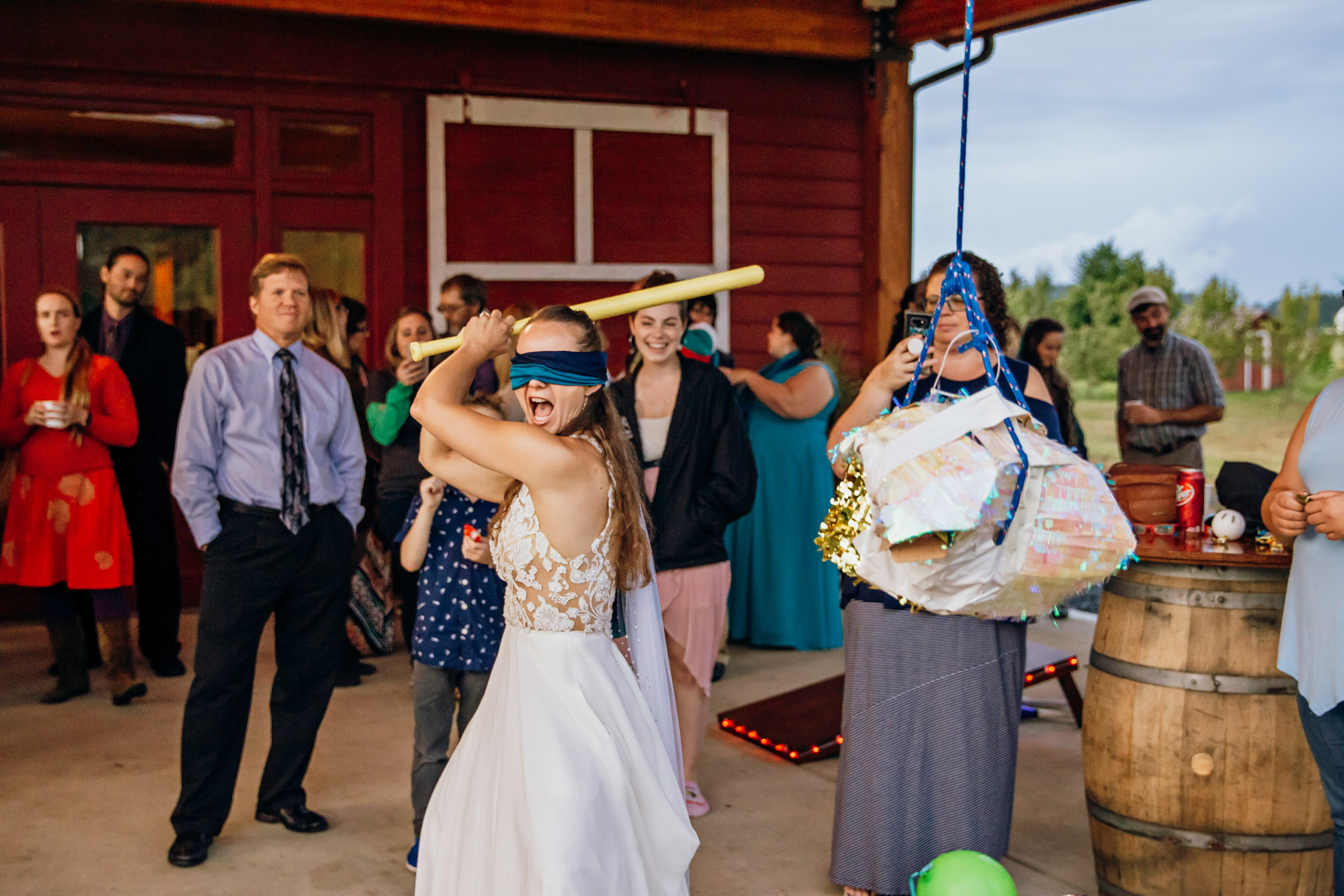 Red Barn Studios Chehalis WA wedding by James Thomas Long Photography