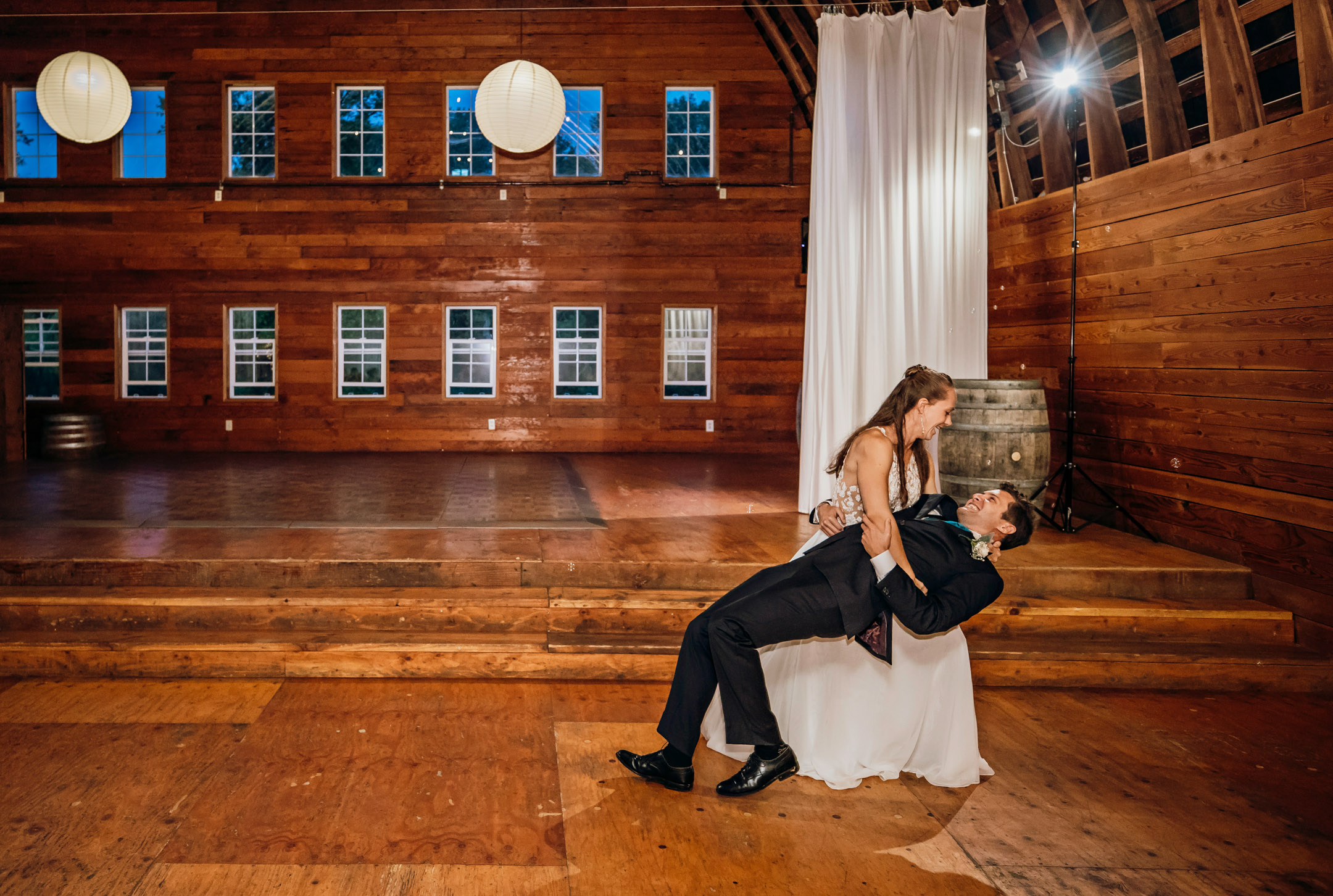 Red Barn Studios Chehalis WA wedding by James Thomas Long Photography