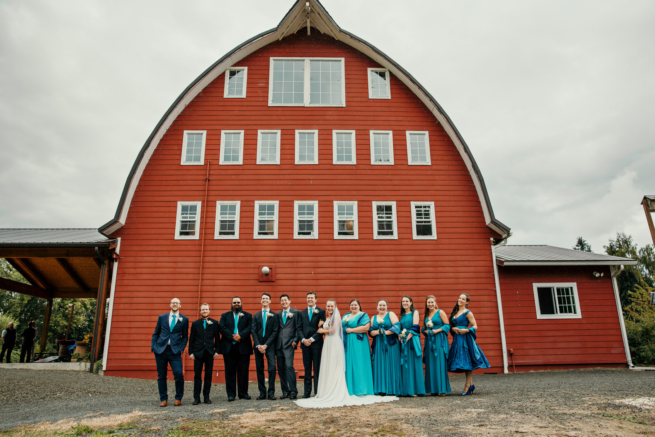 Red Barn Studios Chehalis WA wedding by James Thomas Long Photography