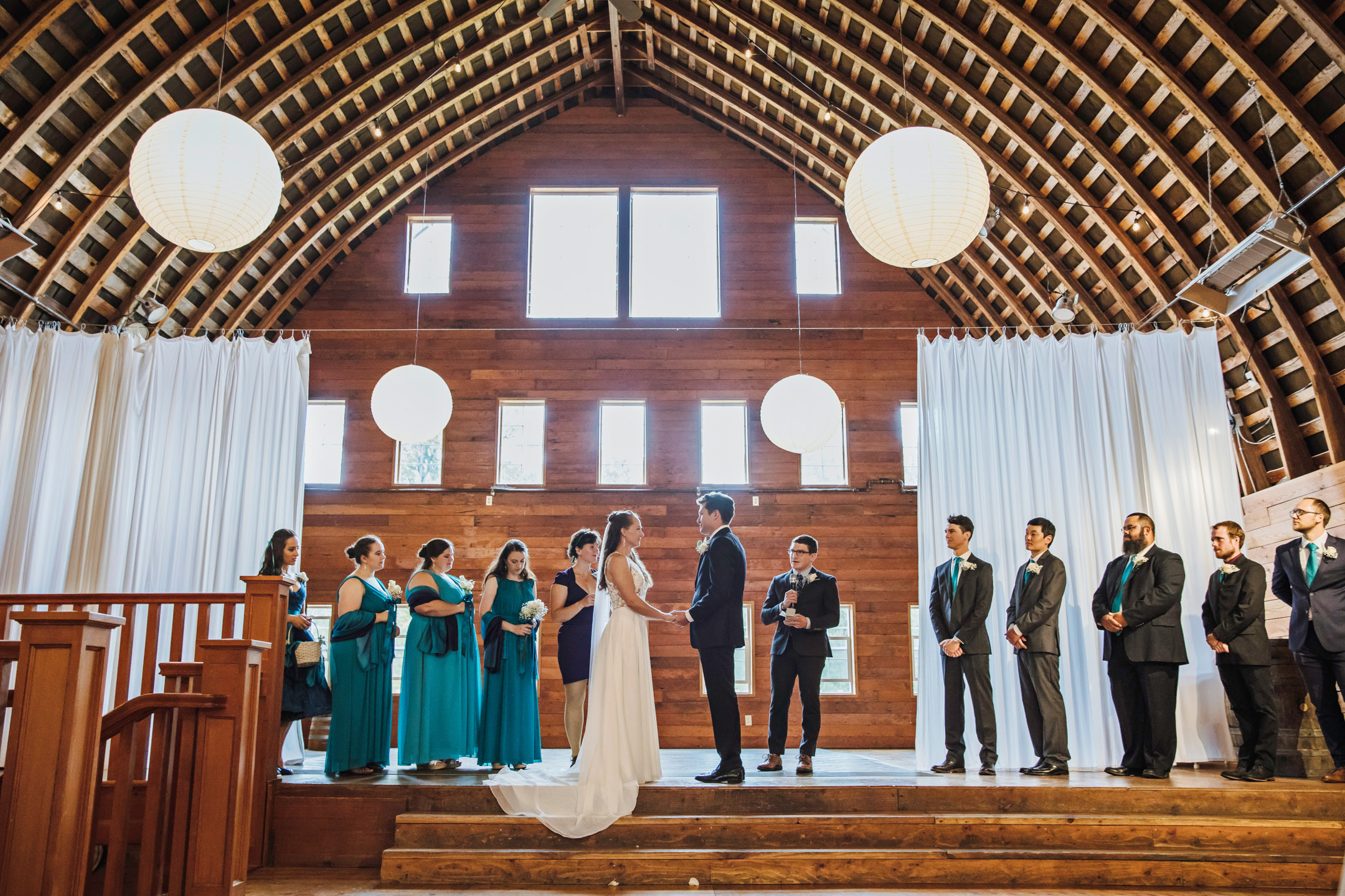 Red Barn Studios Chehalis WA wedding by James Thomas Long Photography