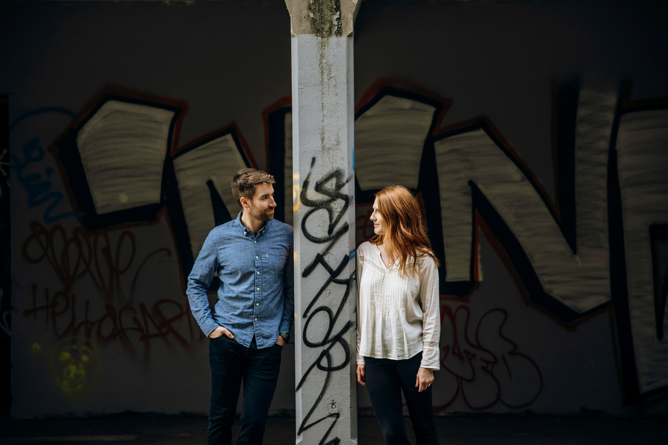 San Francisco Land's End engagement photos by Seattle wedding photographer James Thomas Long Photography