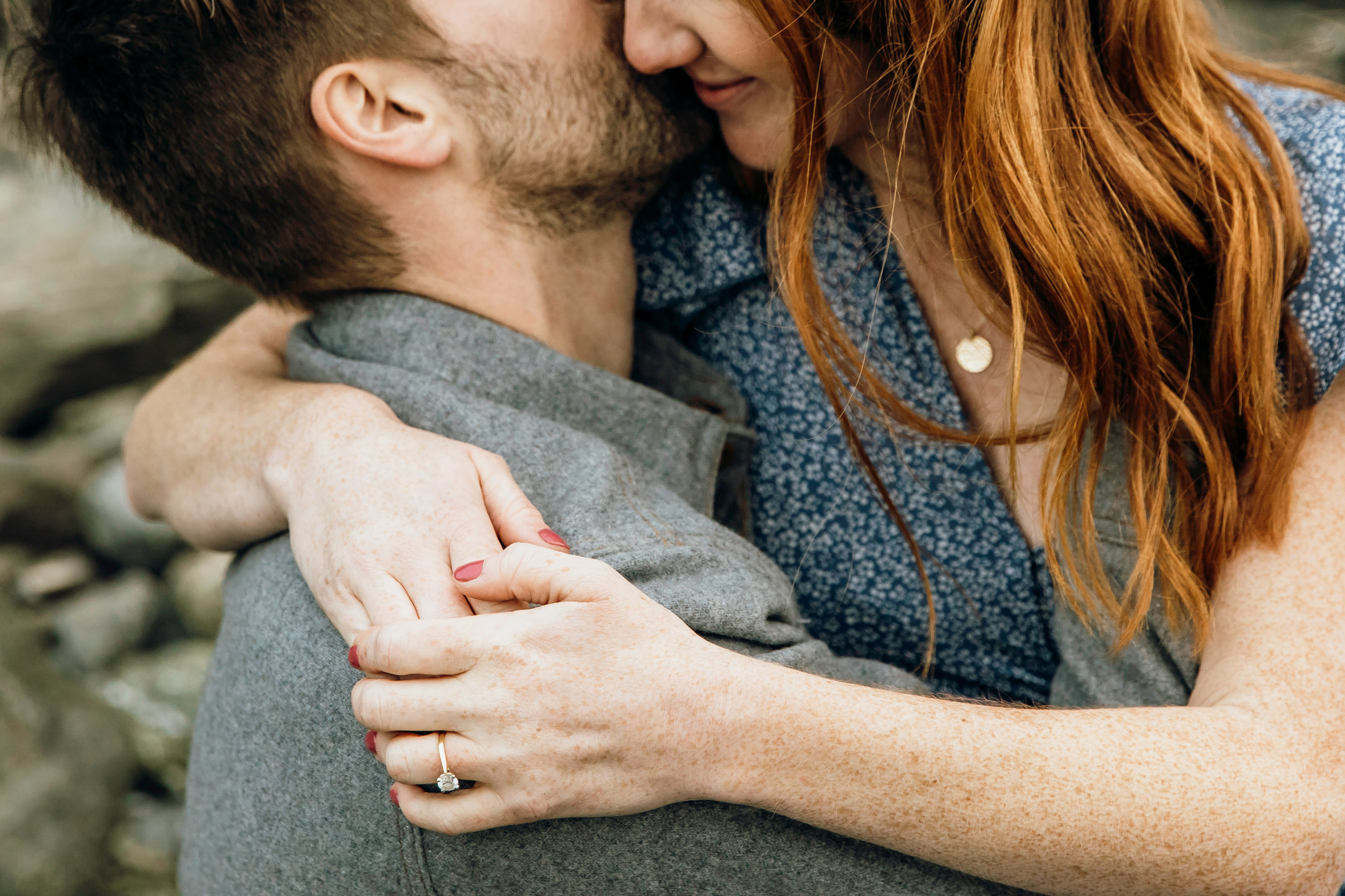 San Francisco Land's End engagement photos by Seattle wedding photographer James Thomas Long Photography