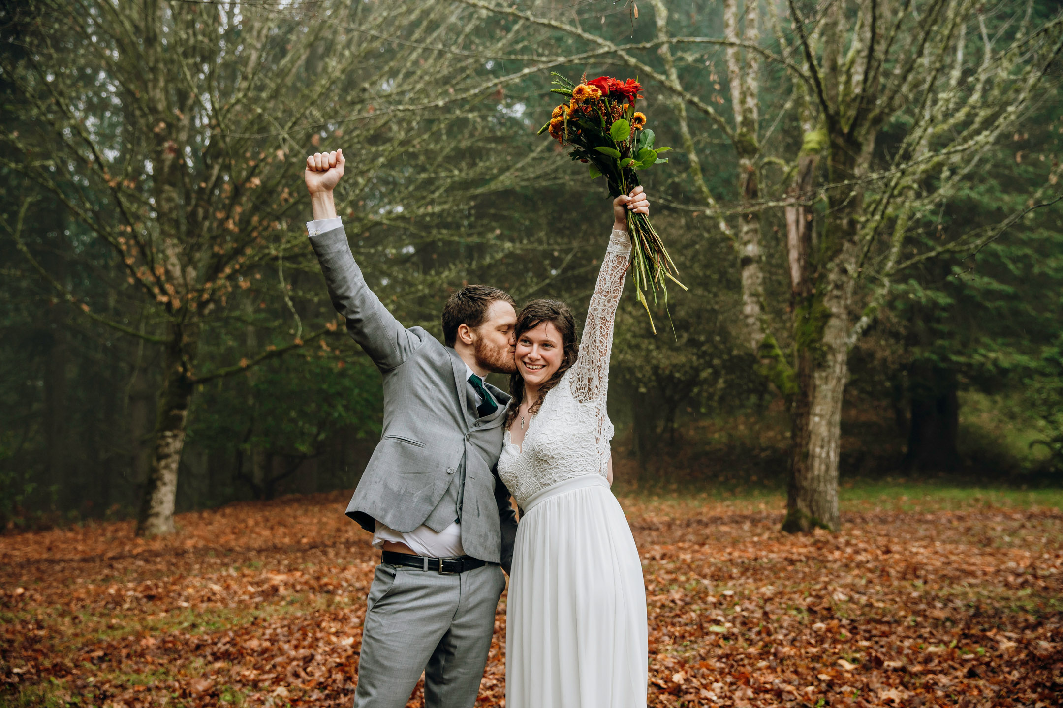 Snoqualmie elopement by Snoqualmie and Seattle wedding photographer James Thomas Long Photography