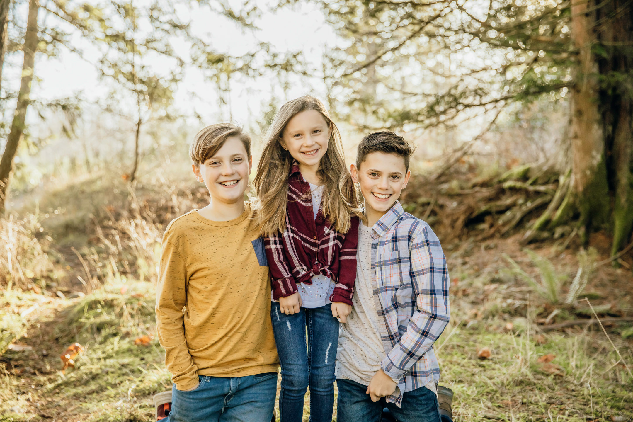 North Bend family of five session by Snoqualmie family photographer James Thomas Long Photography