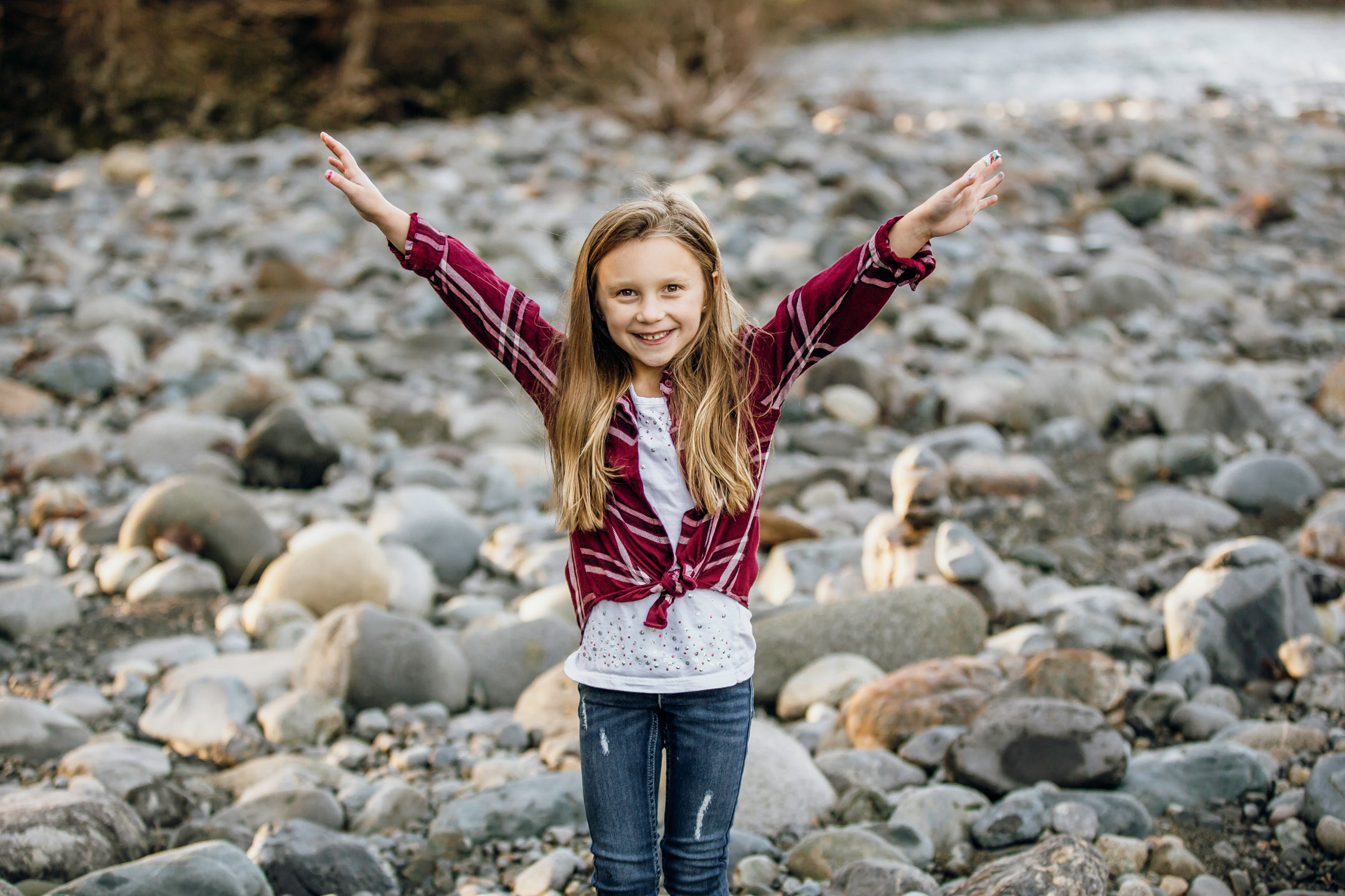 North Bend family of five session by Snoqualmie family photographer James Thomas Long Photography