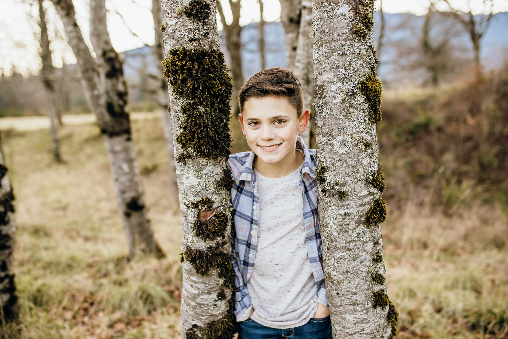 North Bend family of five session by Snoqualmie family photographer James Thomas Long Photography