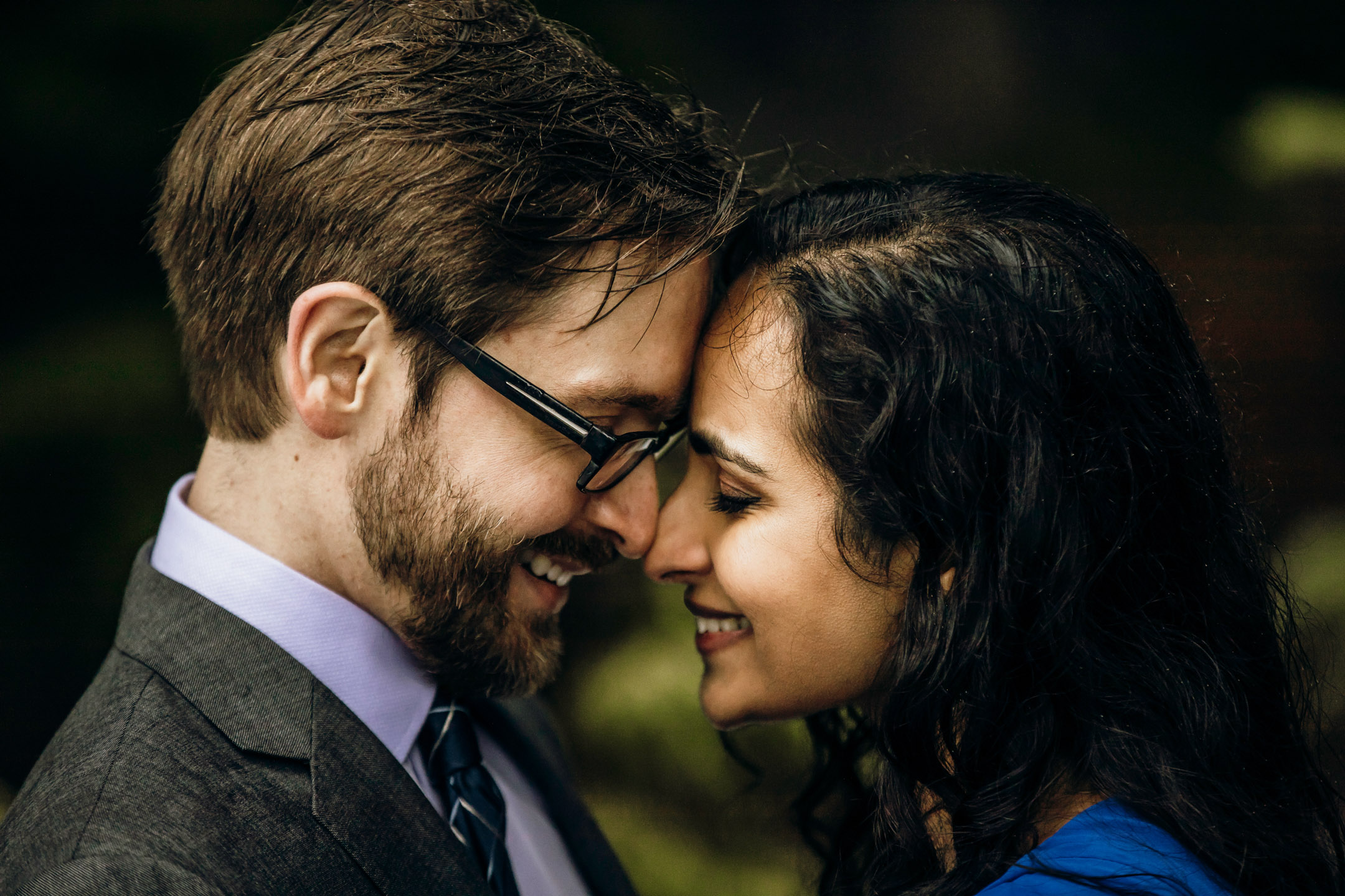 Cascade Mountain adventure engagement session in the snow by James Thomas Long Photography